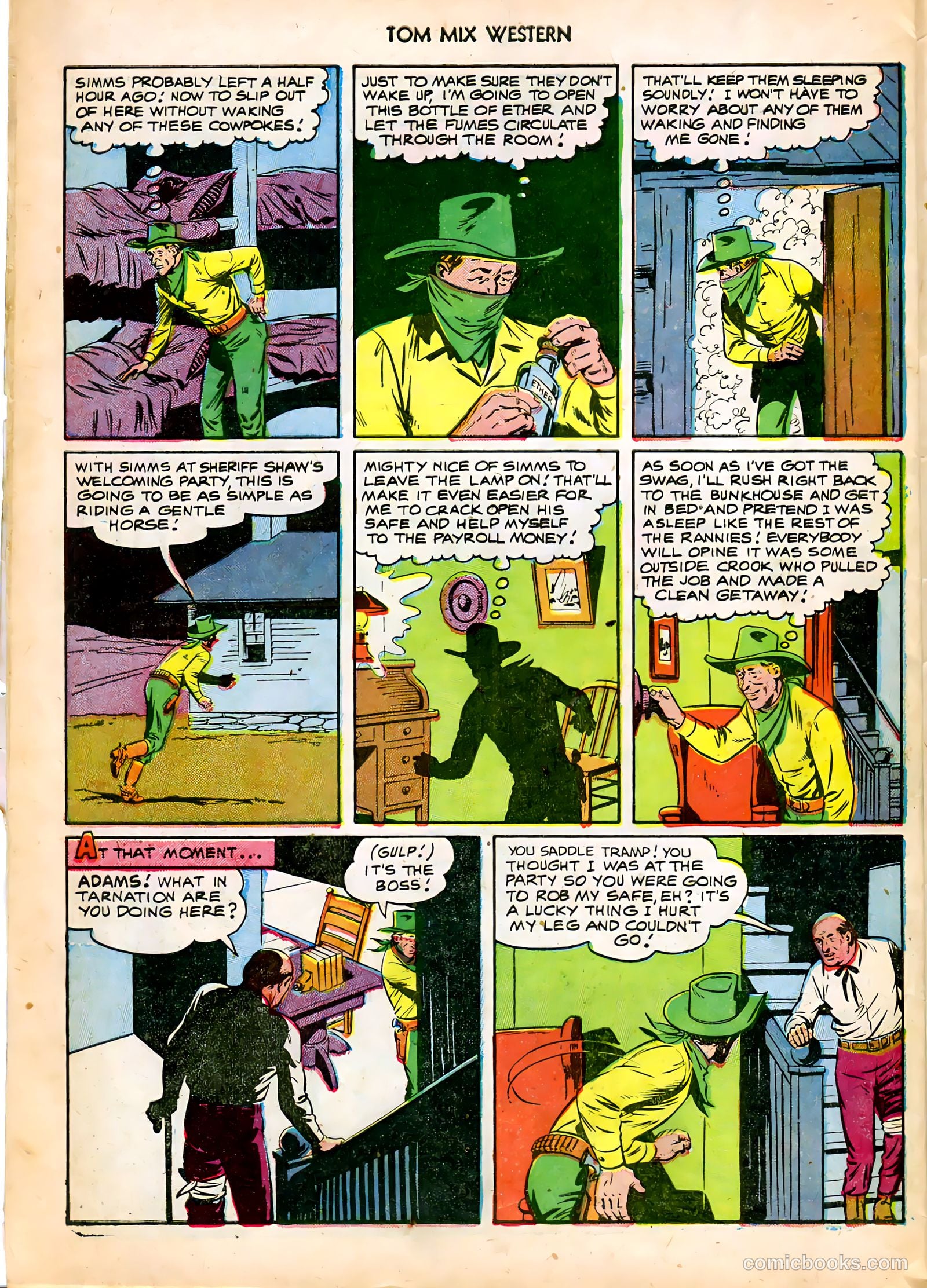 Tom Mix Western #47 (1951) — page 30 of 36