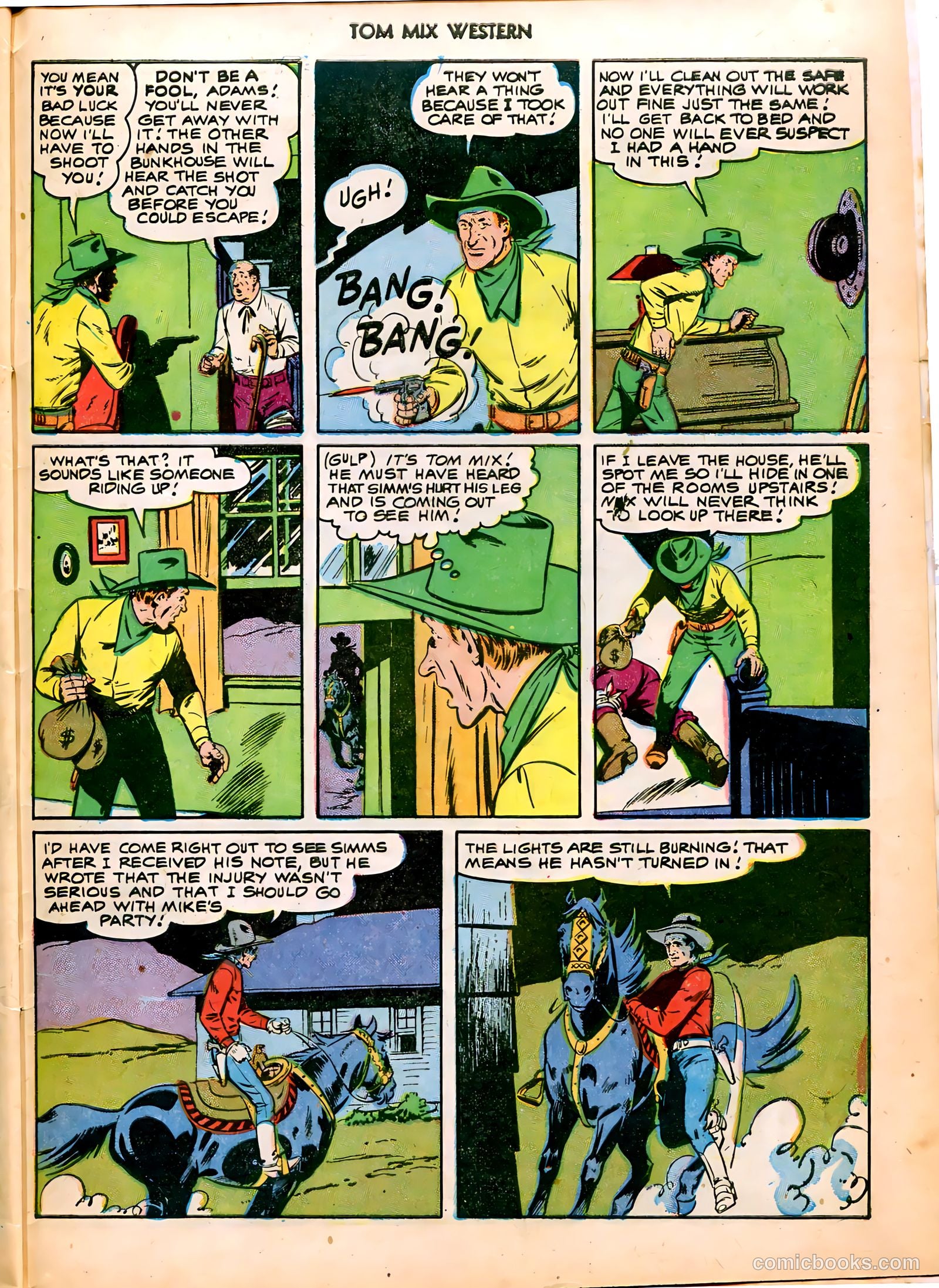 Tom Mix Western #47 (1951) — page 31 of 36