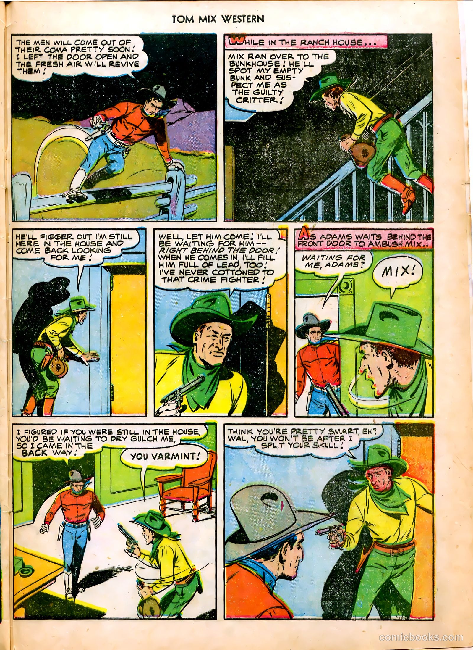 Tom Mix Western #47 (1951) — page 33 of 36