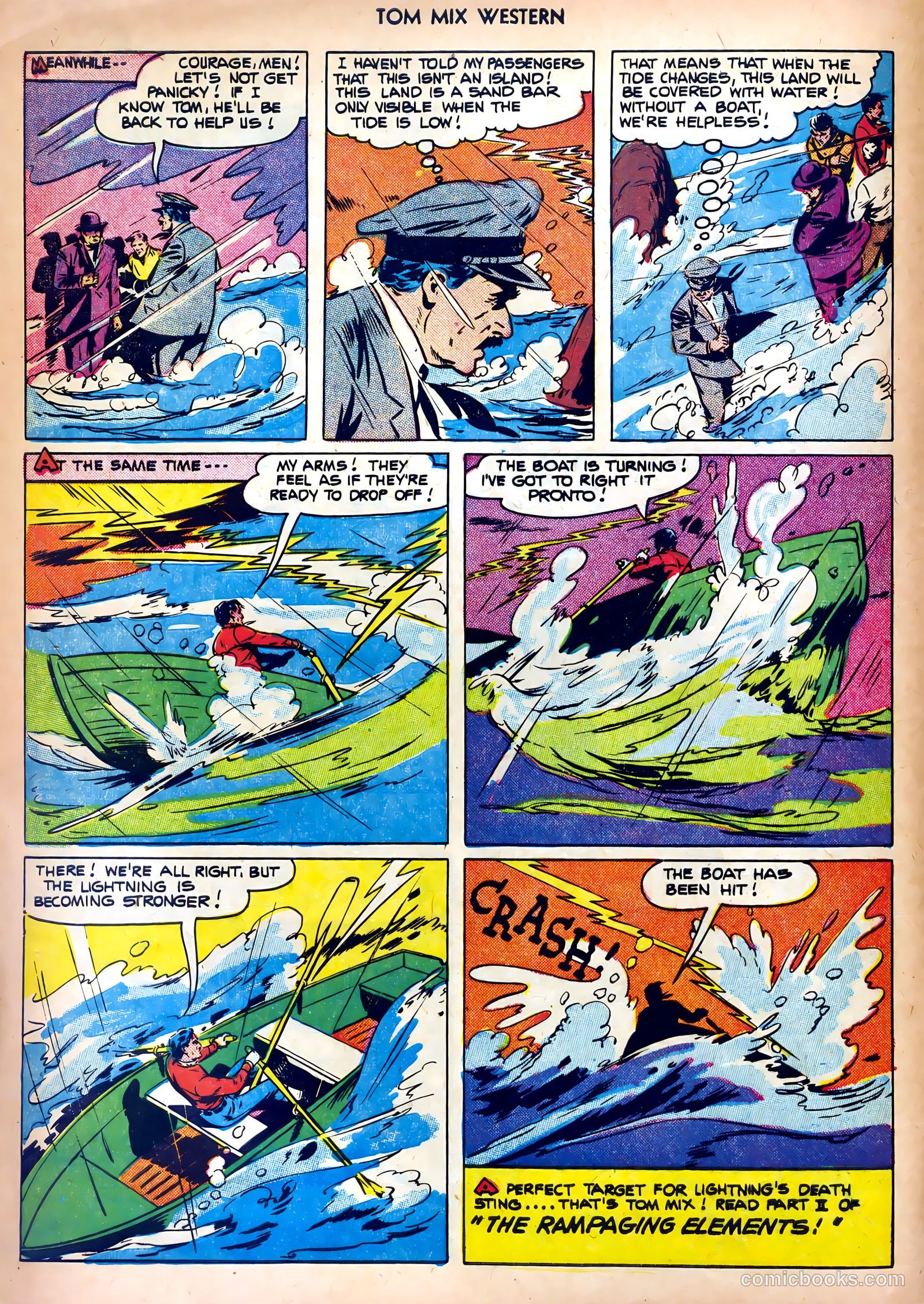 Tom Mix Western #48 (1951) — page 8 of 36