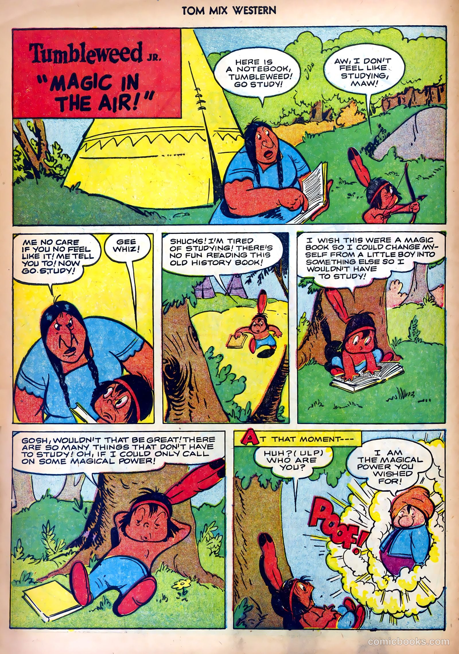 Tom Mix Western #48 (1951) — page 10 of 36