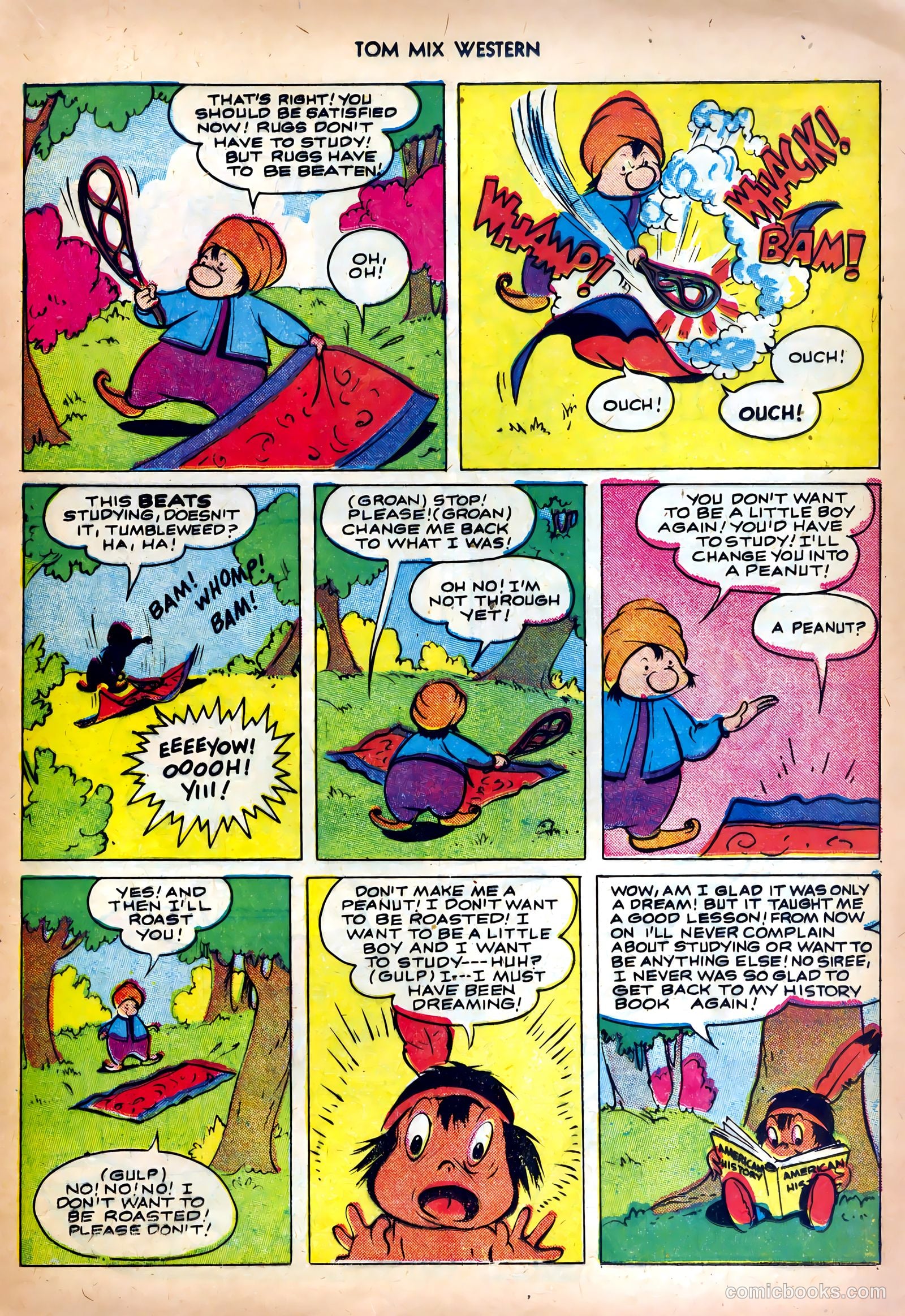 Tom Mix Western #48 (1951) — page 13 of 36