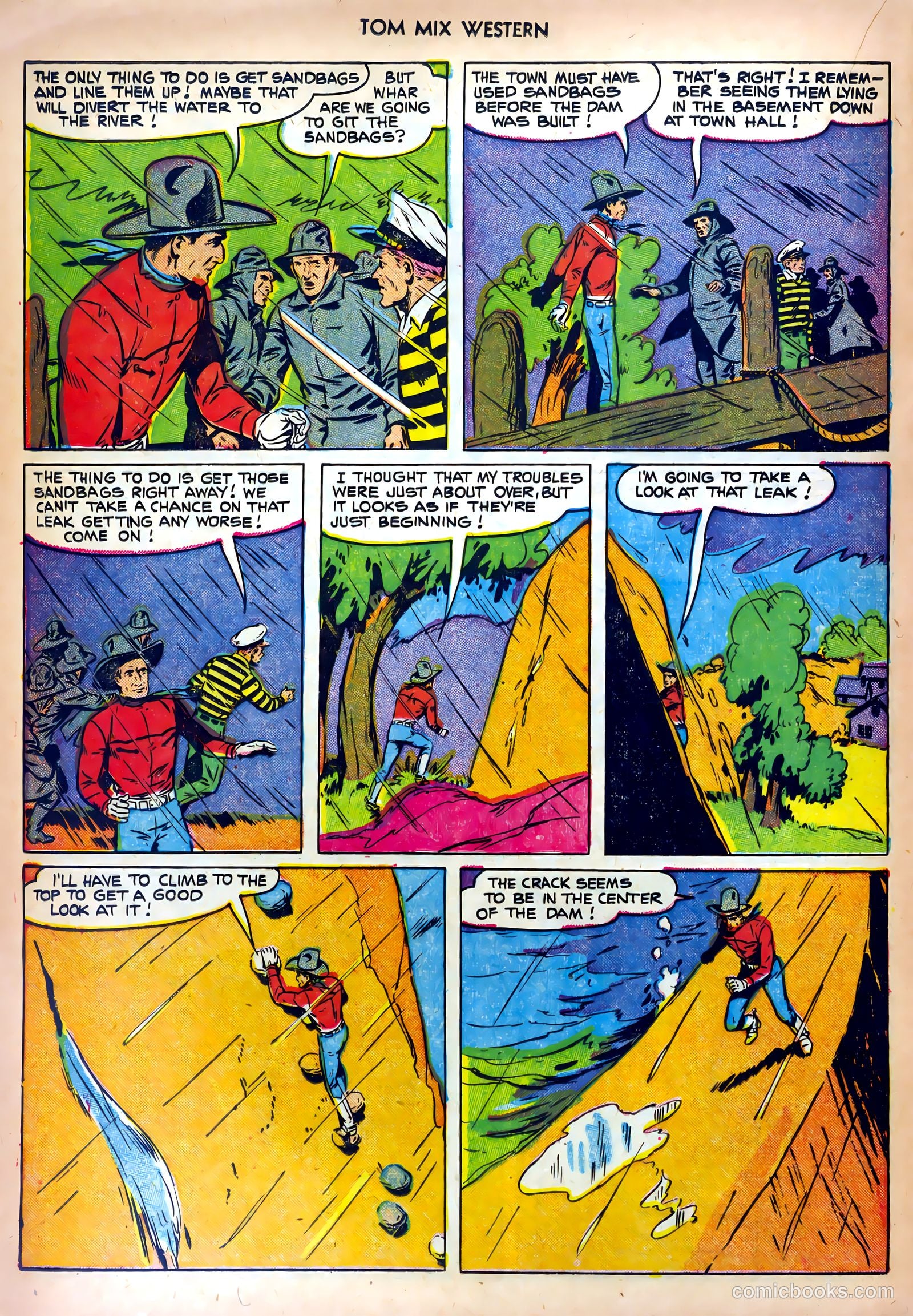 Tom Mix Western #48 (1951) — page 20 of 36