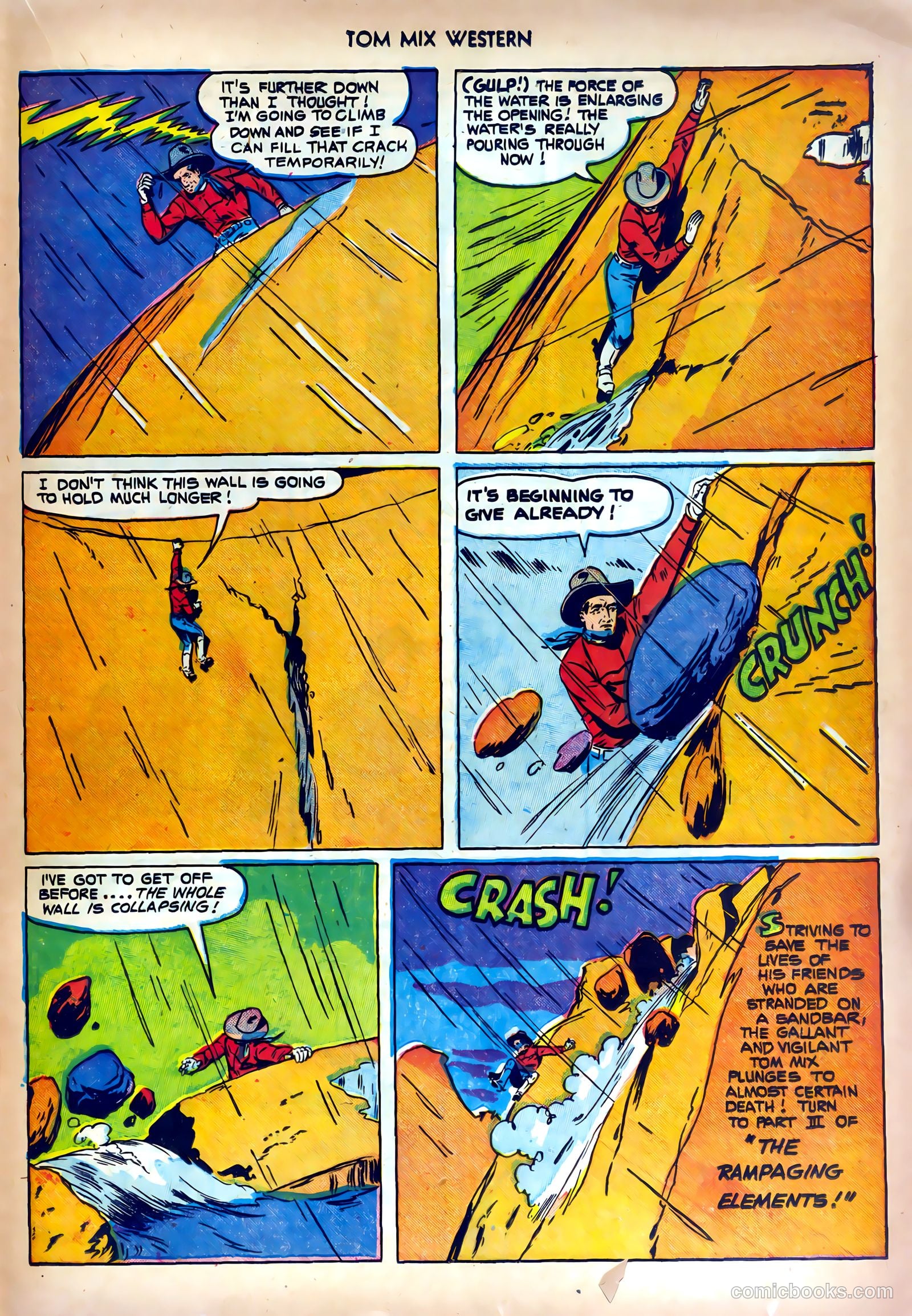 Tom Mix Western #48 (1951) — page 21 of 36