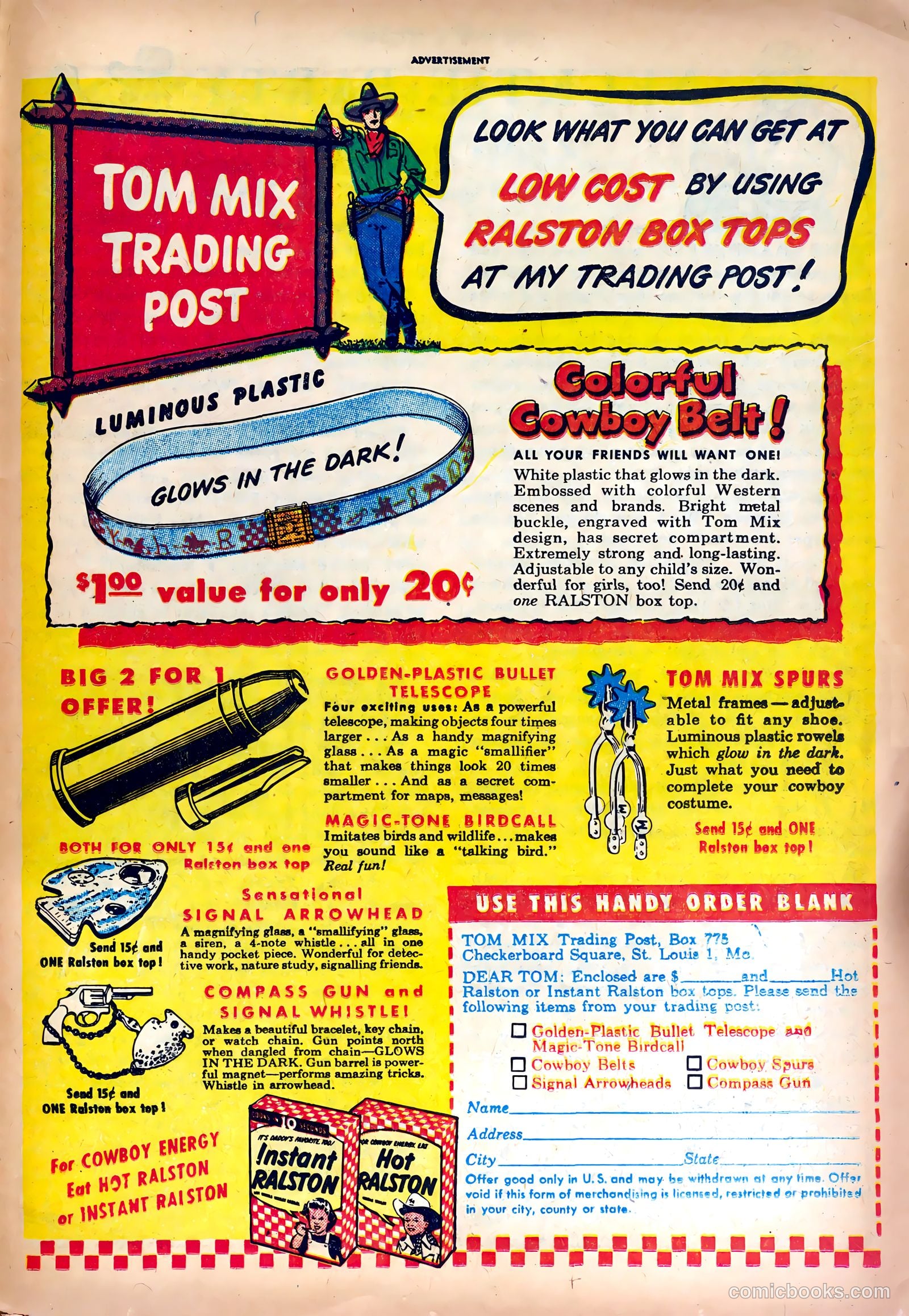 Tom Mix Western #48 (1951) — page 23 of 36