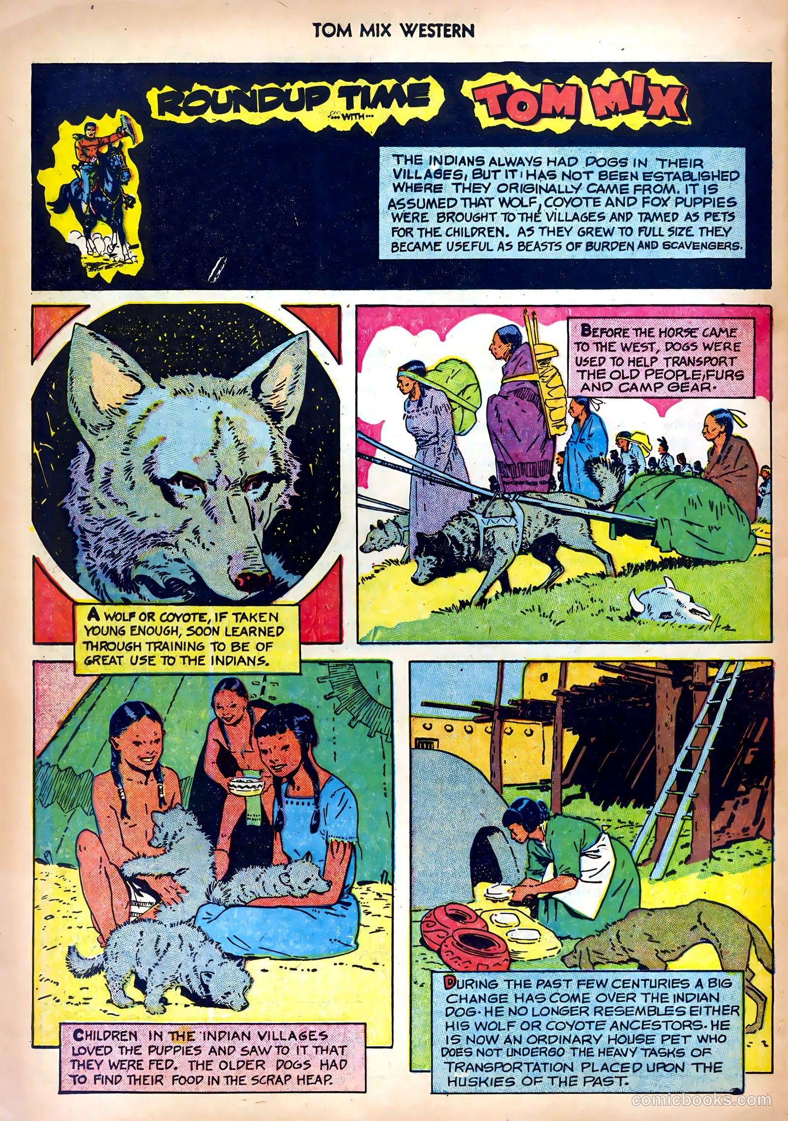 Tom Mix Western #48 (1951) — page 26 of 36