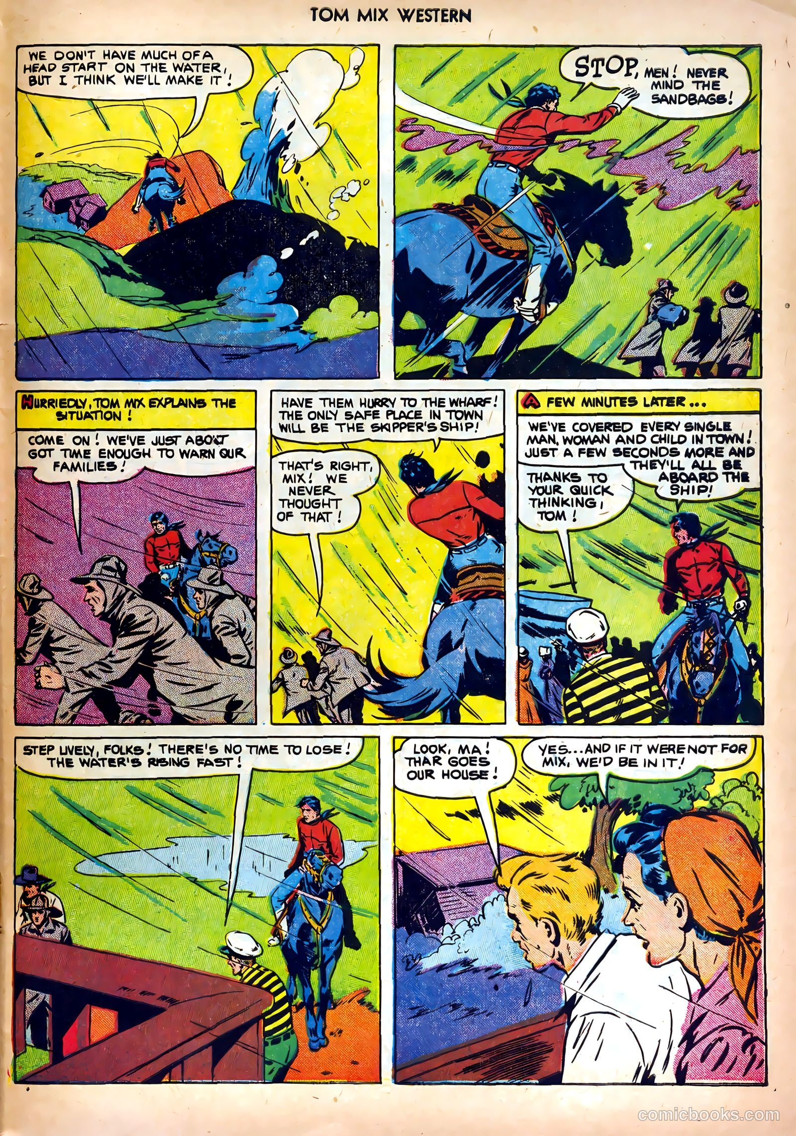 Tom Mix Western #48 (1951) — page 29 of 36