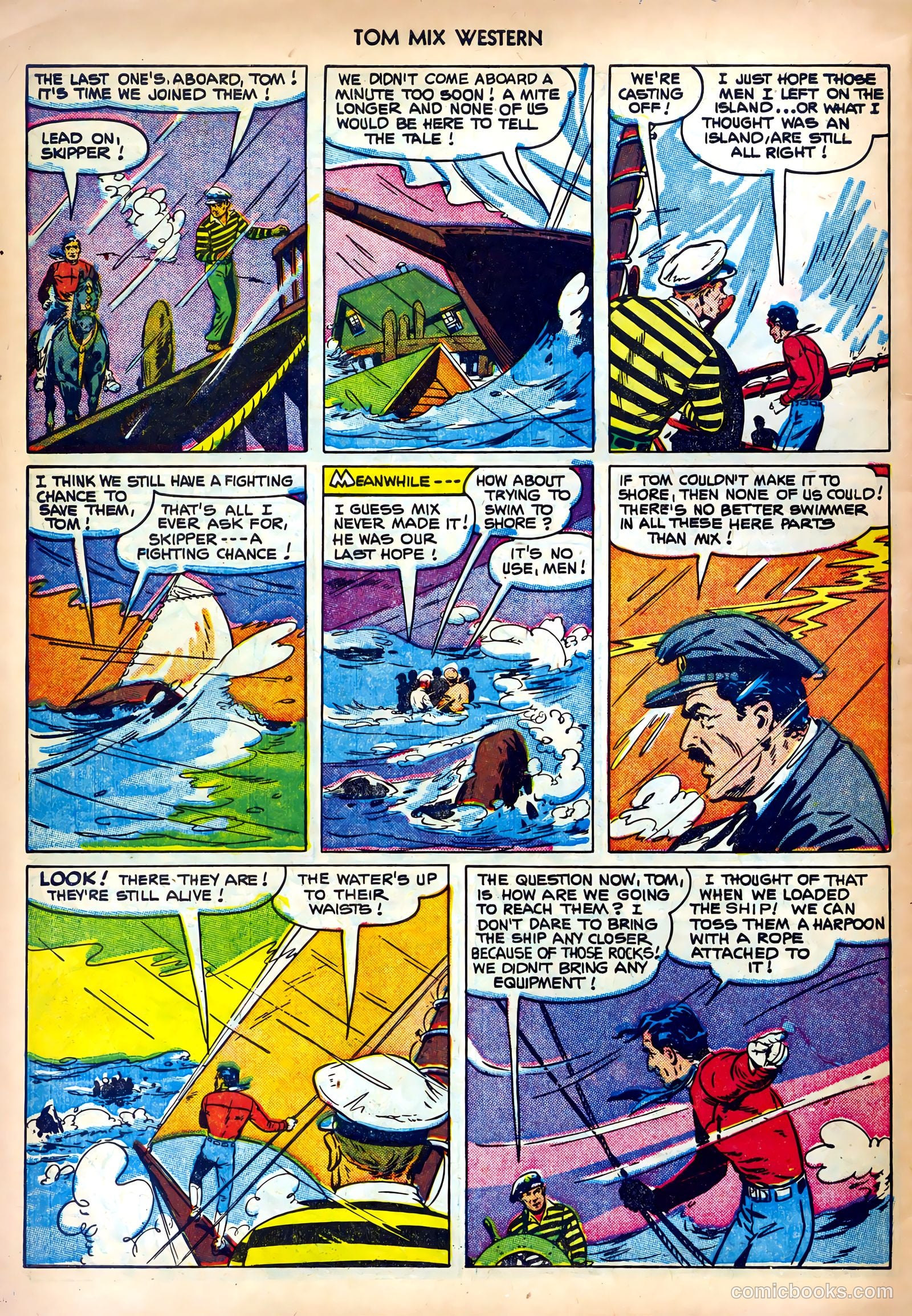 Tom Mix Western #48 (1951) — page 30 of 36