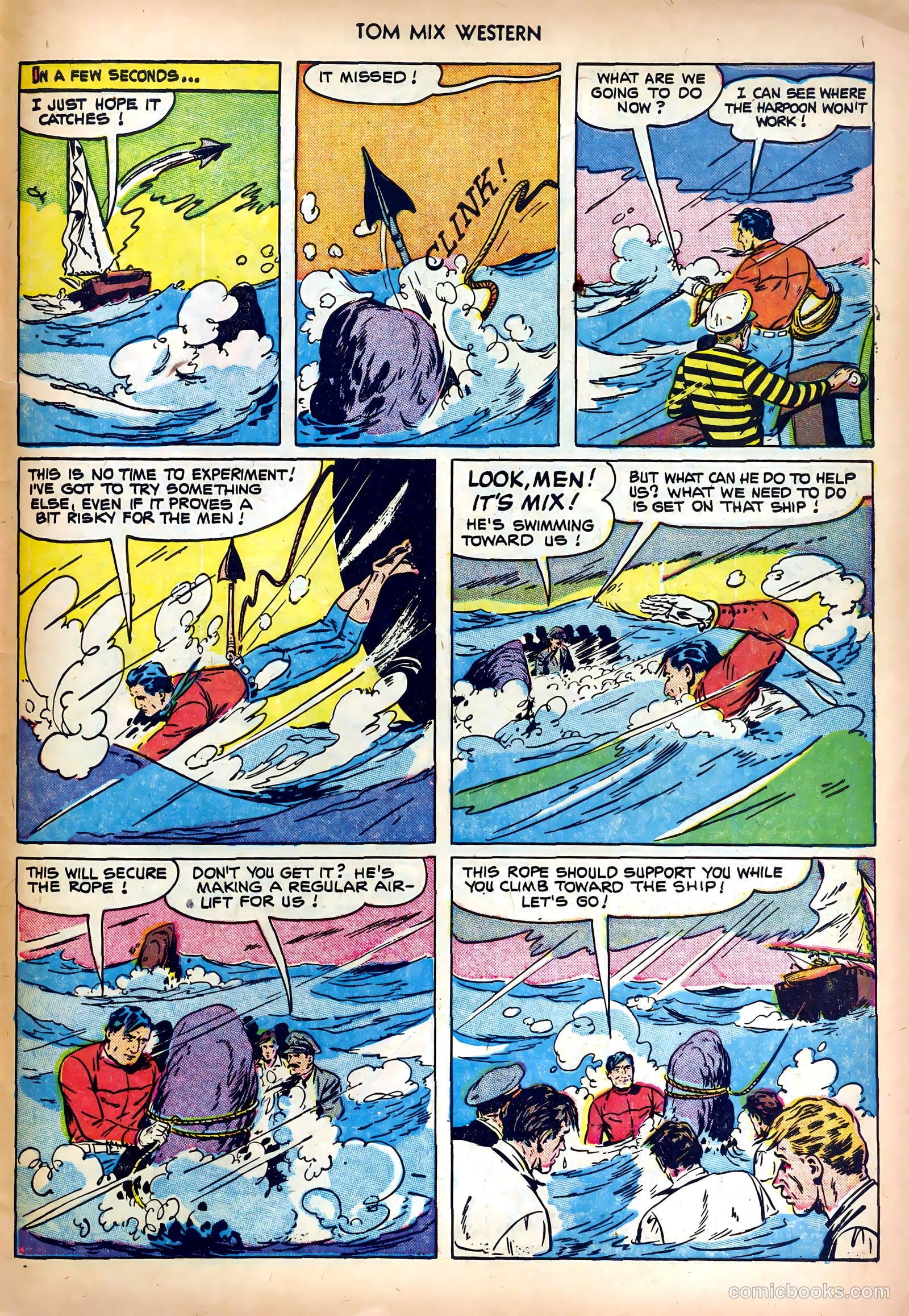 Tom Mix Western #48 (1951) — page 31 of 36