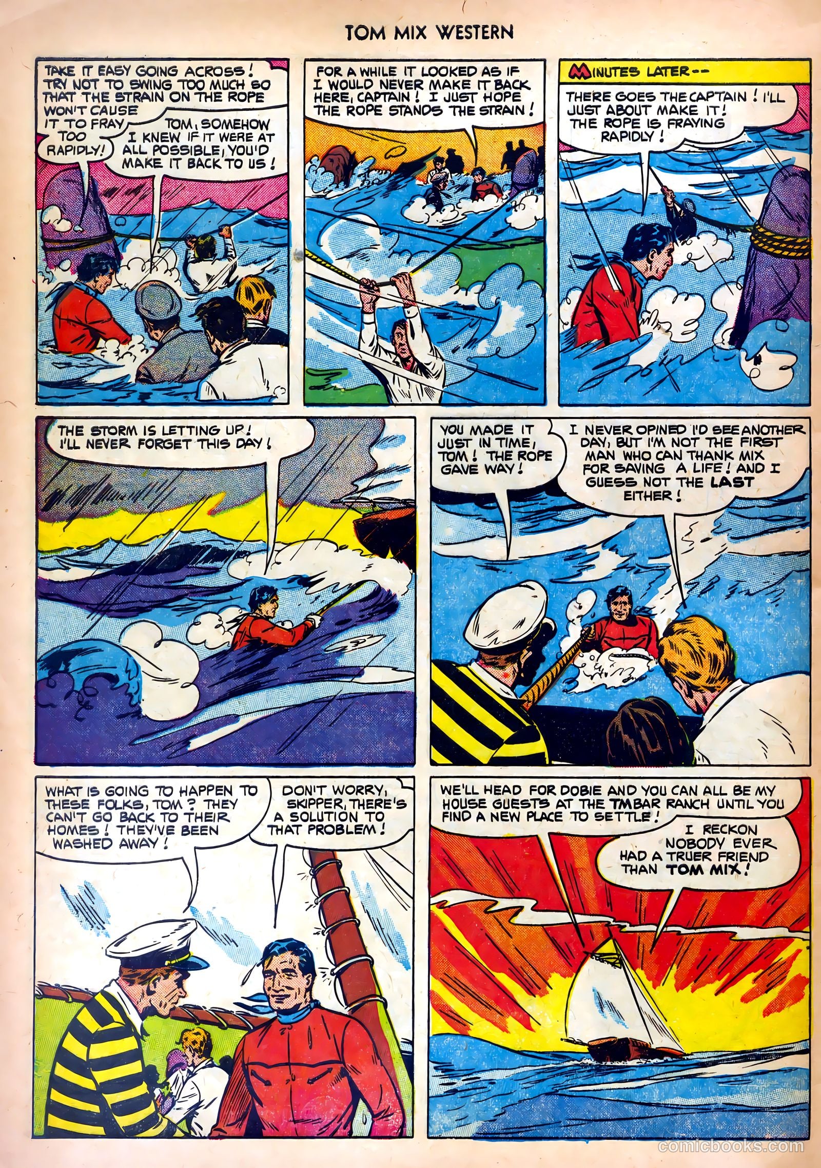 Tom Mix Western #48 (1951) — page 32 of 36