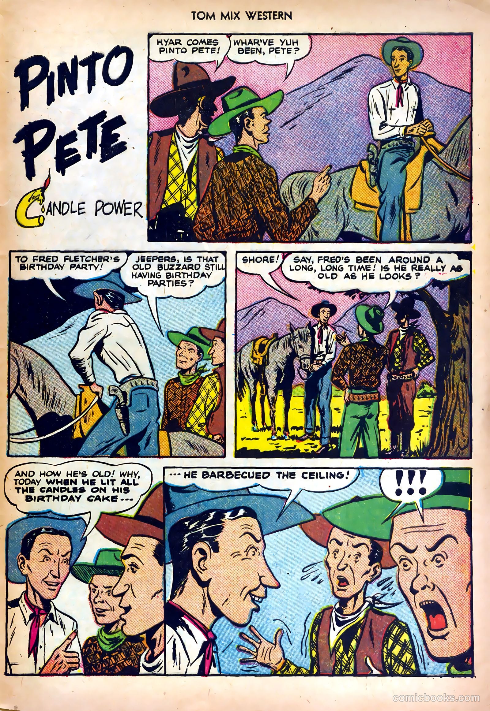 Tom Mix Western #48 (1951) — page 33 of 36