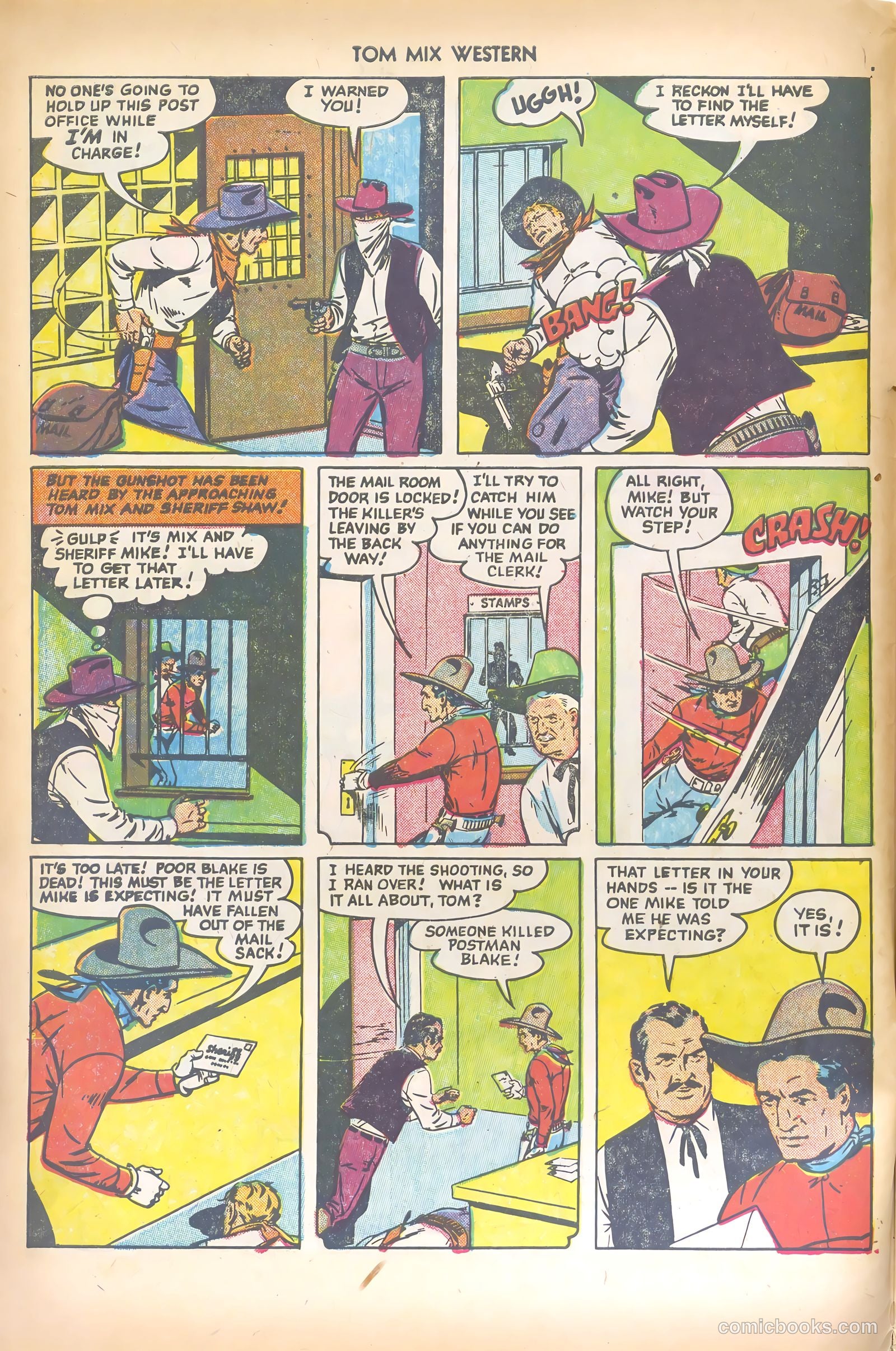 Tom Mix Western #49 (1952) — page 6 of 36