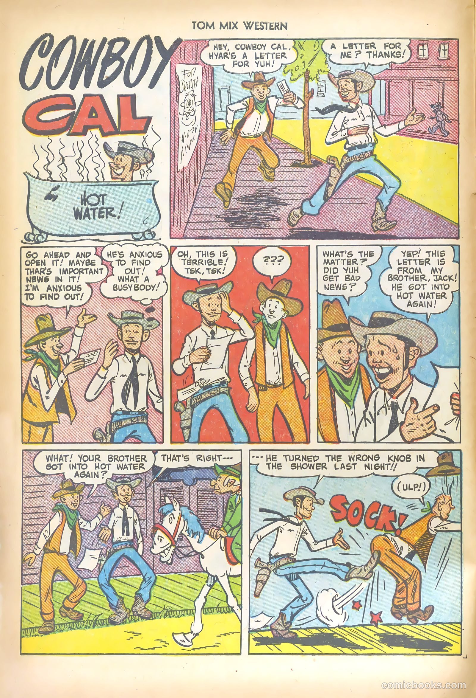 Tom Mix Western #49 (1952) — page 10 of 36