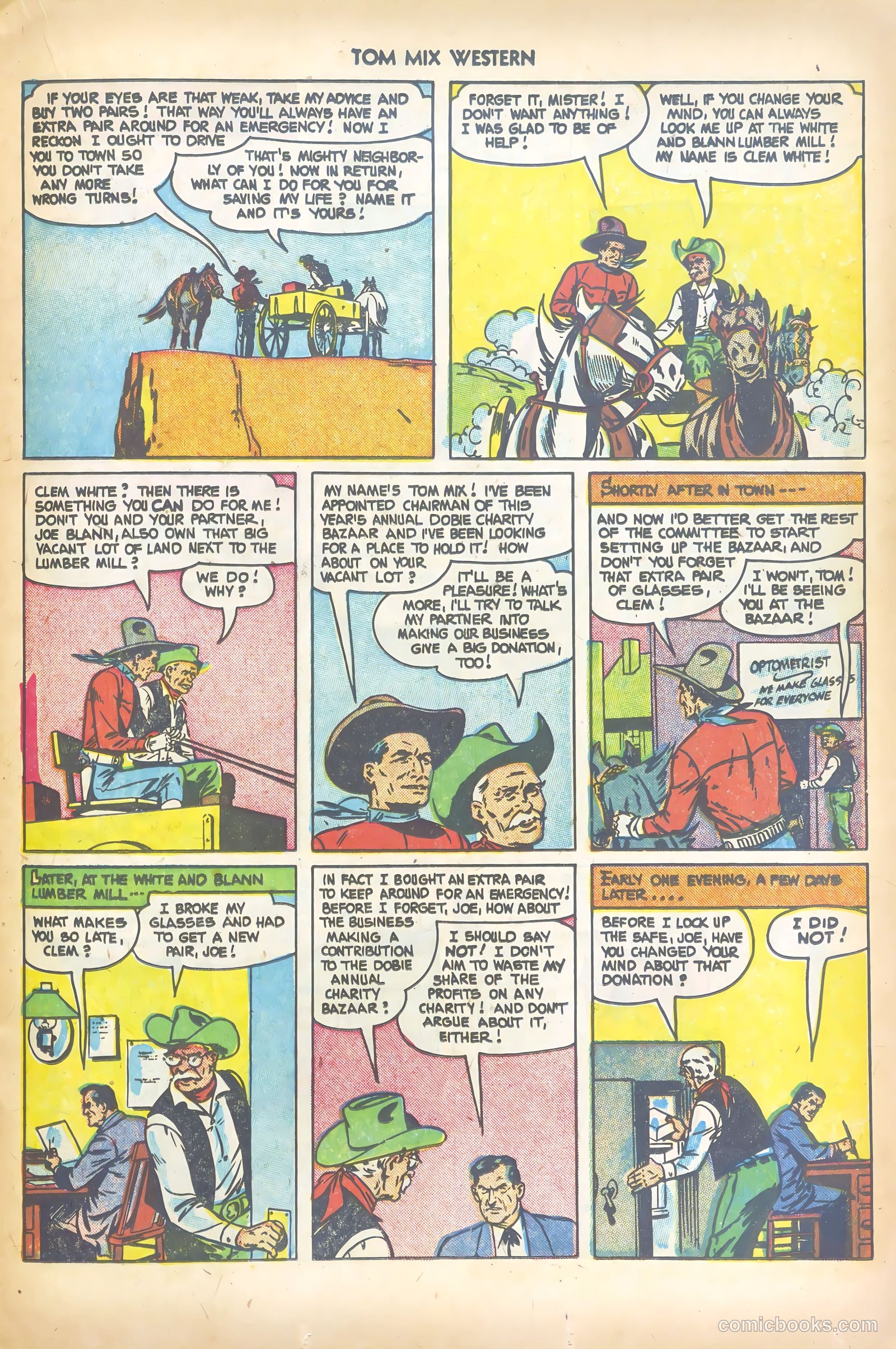 Tom Mix Western #49 (1952) — page 15 of 36