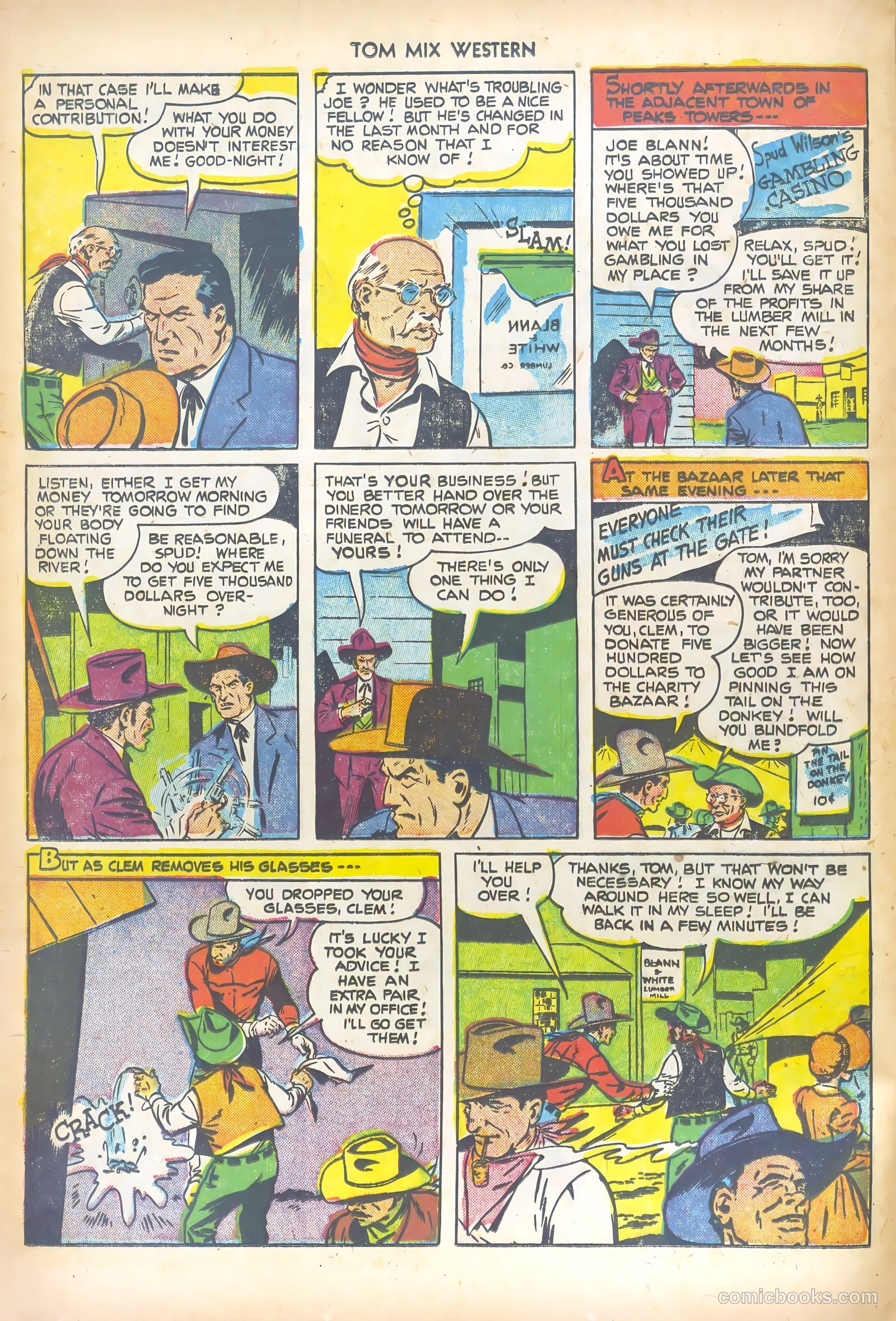 Tom Mix Western #49 (1952) — page 16 of 36