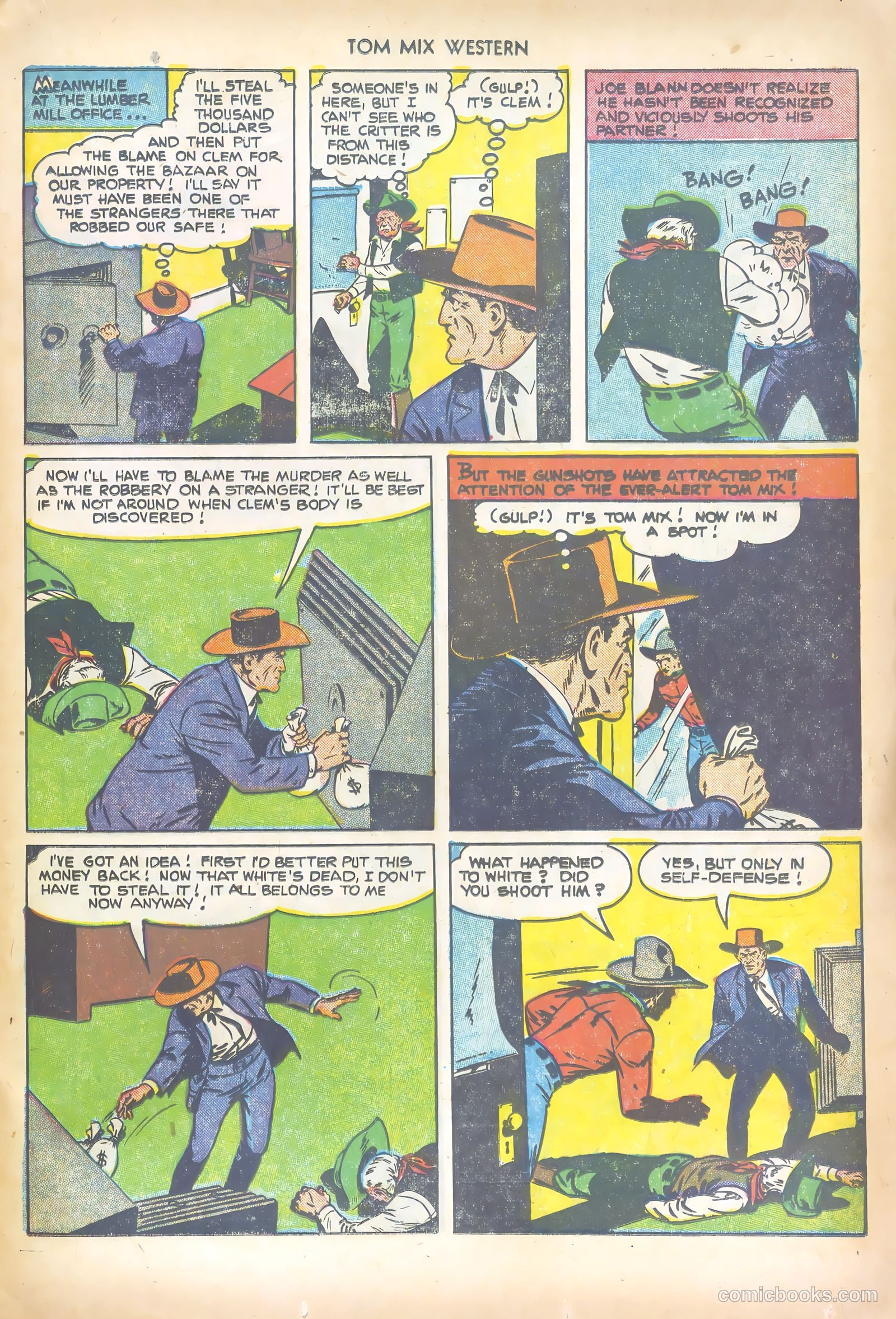 Tom Mix Western #49 (1952) — page 17 of 36