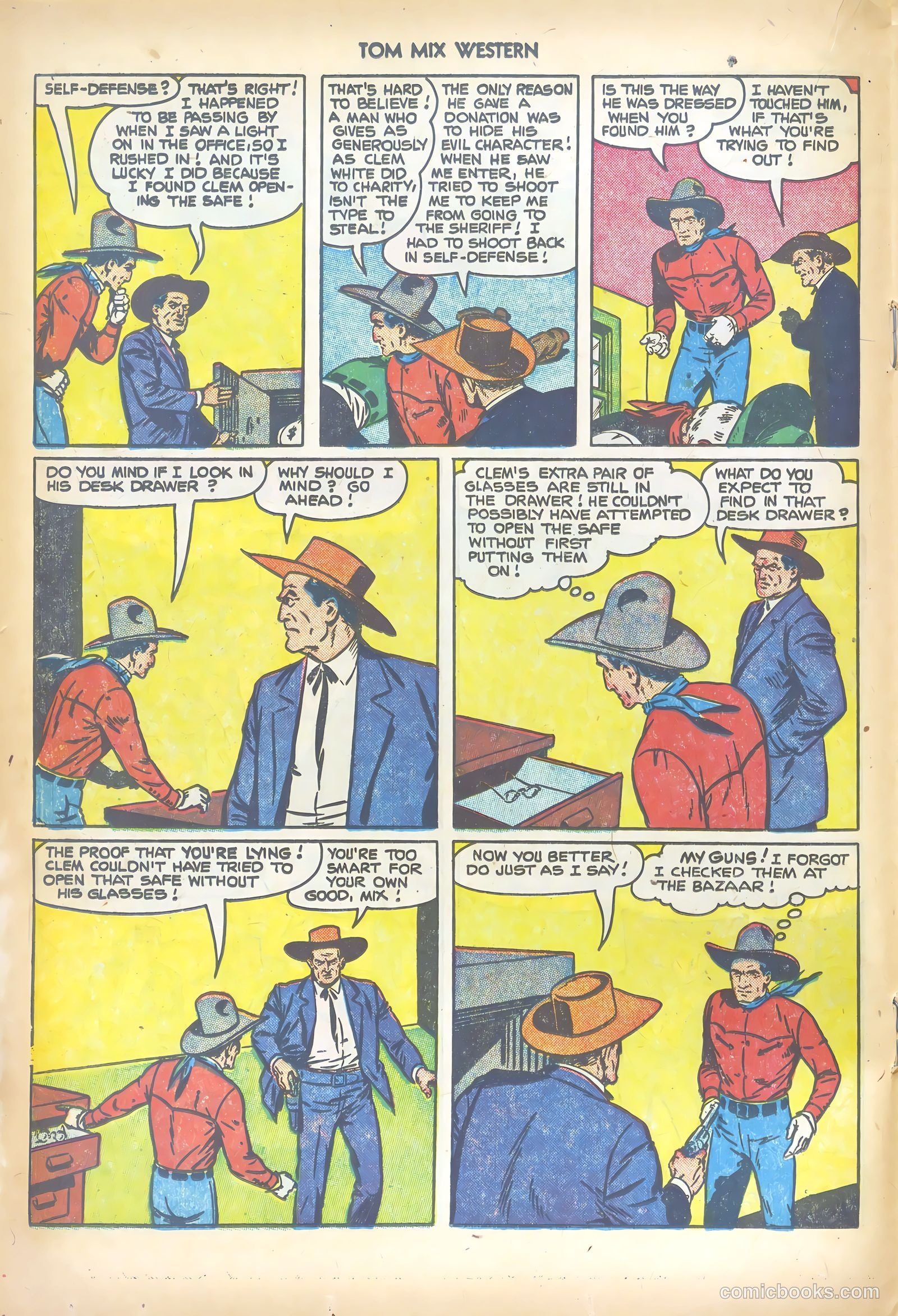 Tom Mix Western #49 (1952) — page 18 of 36