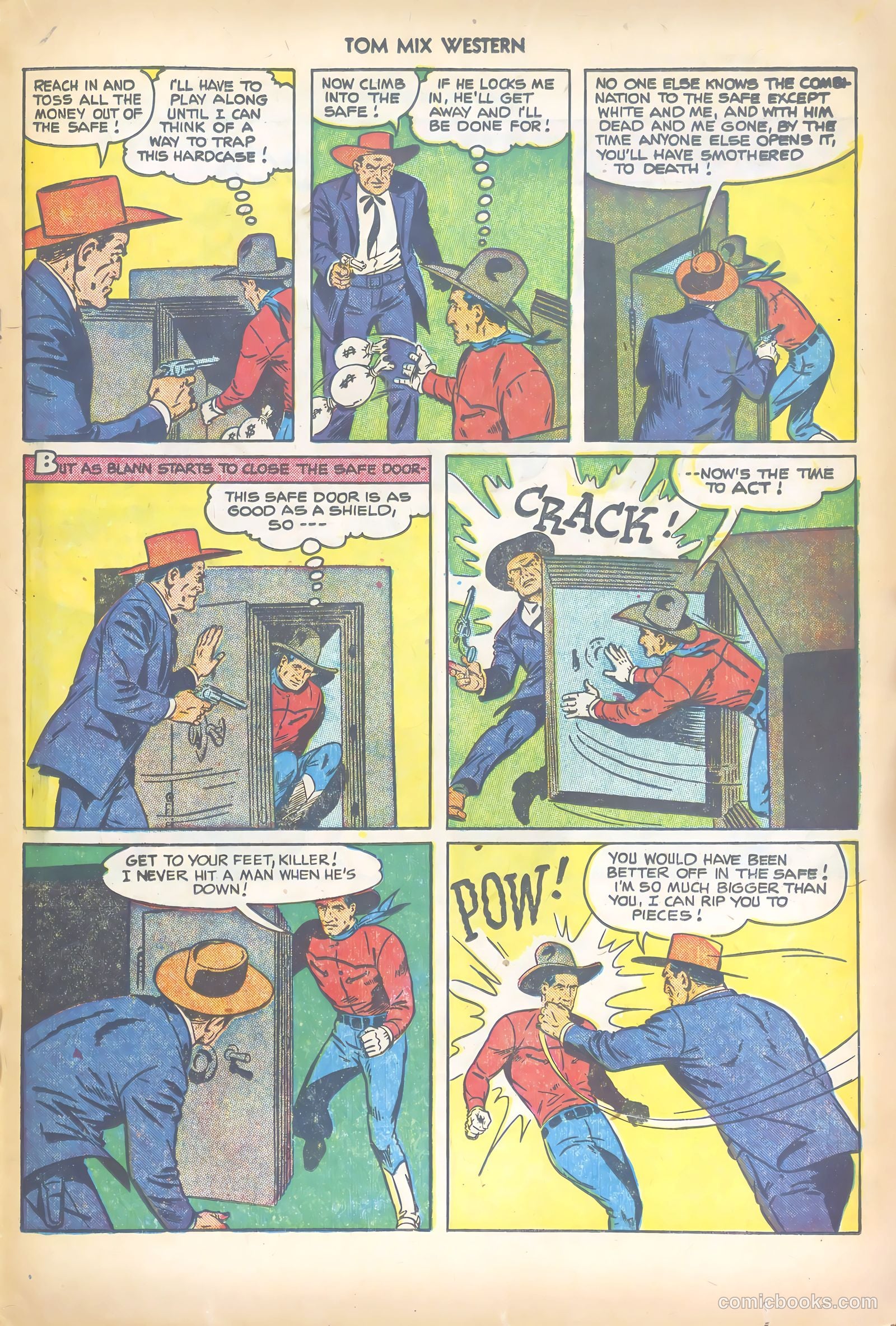 Tom Mix Western #49 (1952) — page 19 of 36