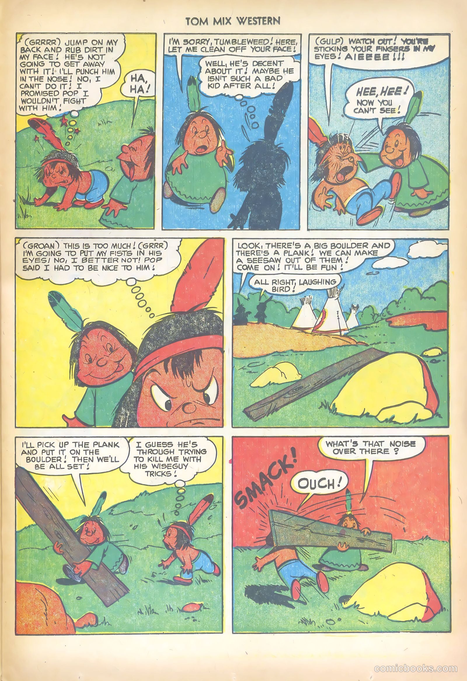 Tom Mix Western #49 (1952) — page 23 of 36