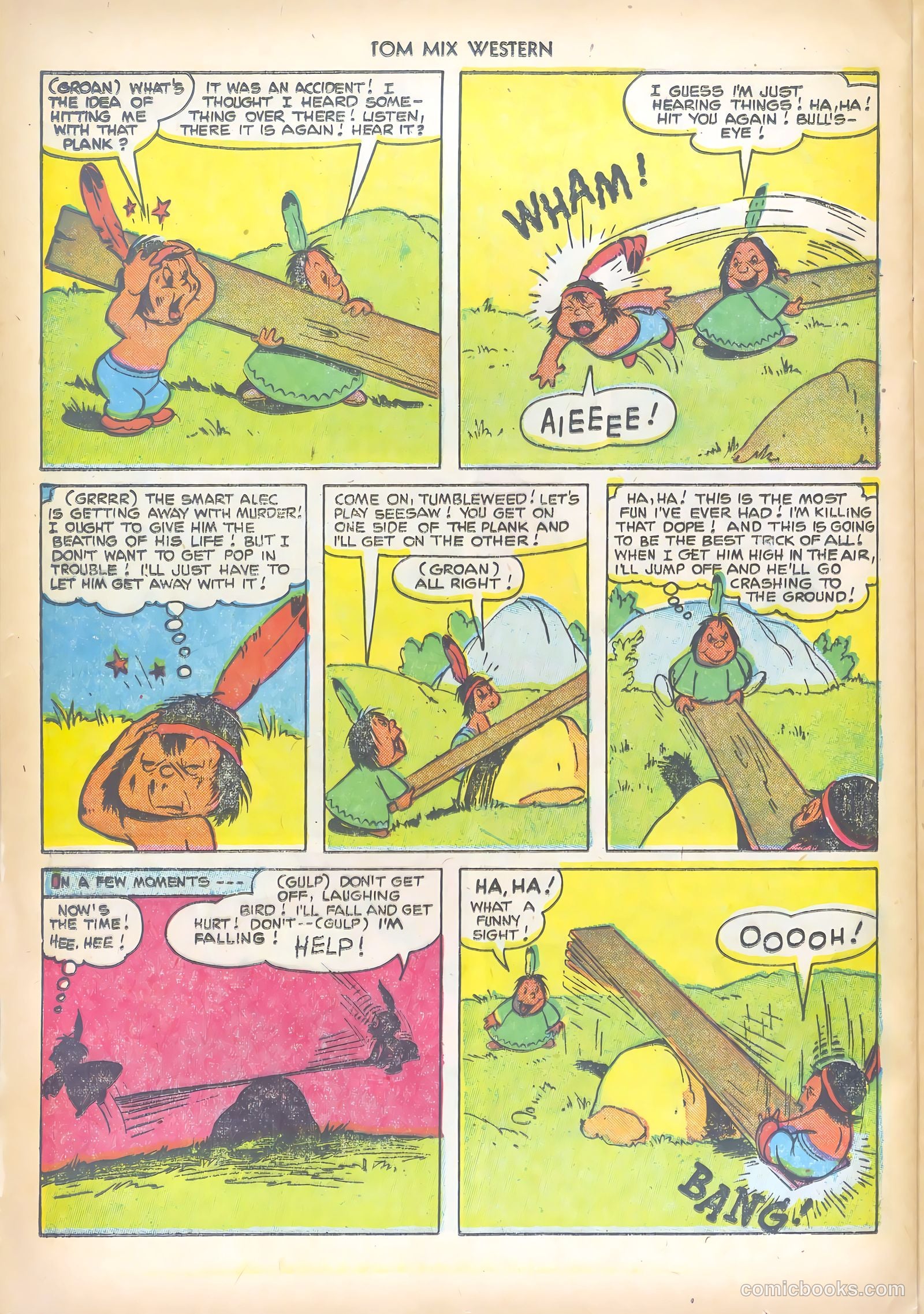 Tom Mix Western #49 (1952) — page 24 of 36