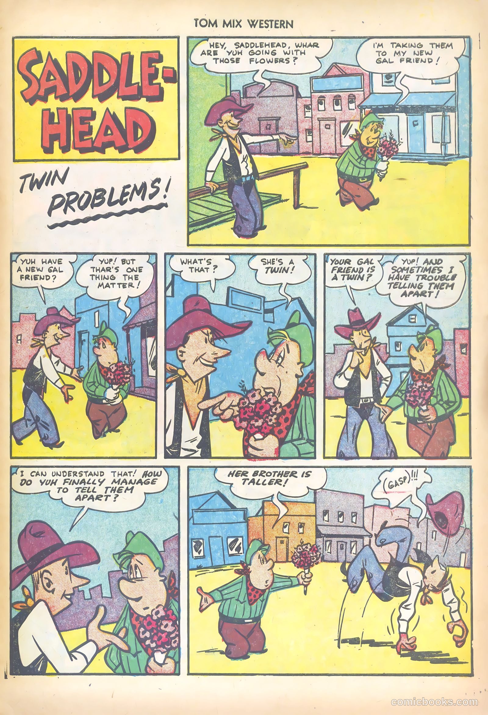 Tom Mix Western #49 (1952) — page 27 of 36