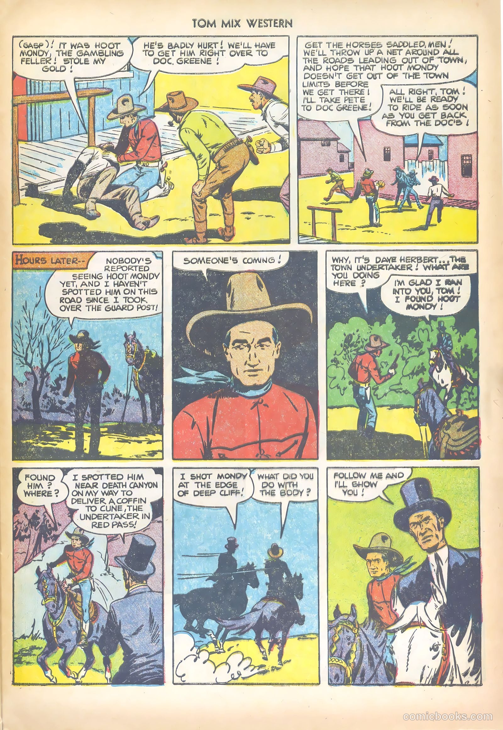 Tom Mix Western #49 (1952) — page 29 of 36