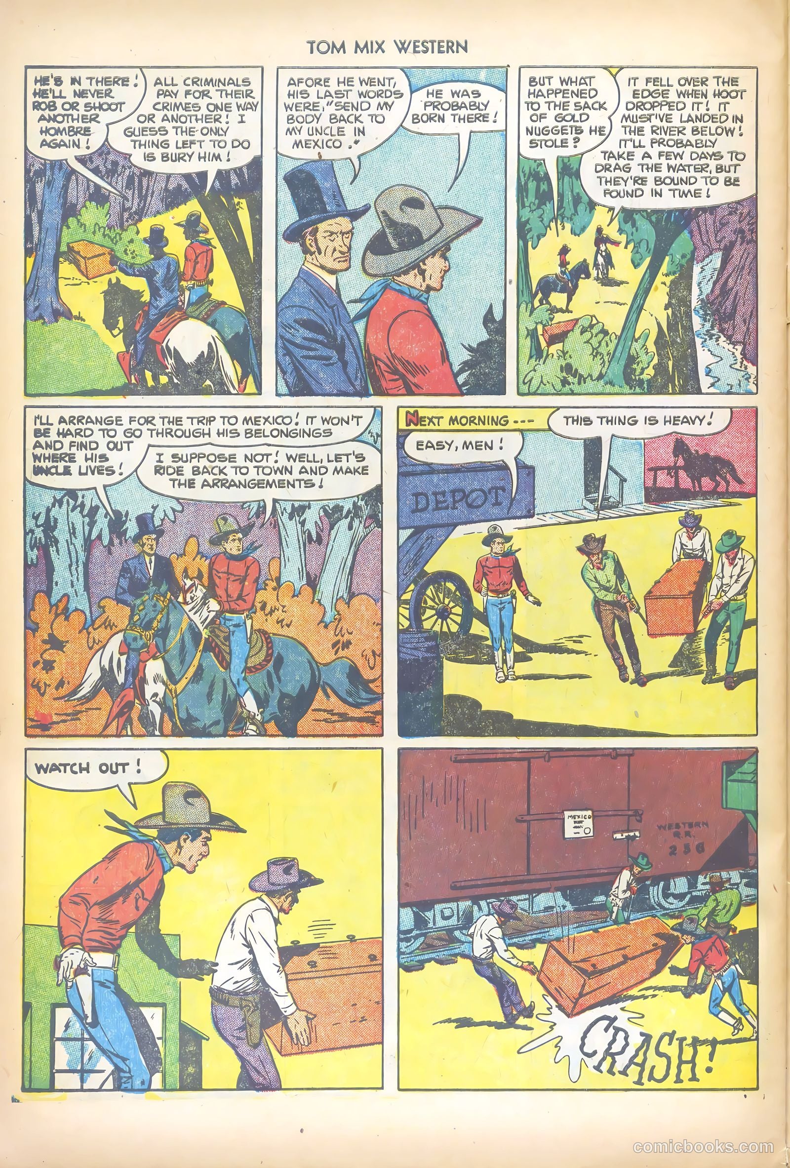Tom Mix Western #49 (1952) — page 30 of 36