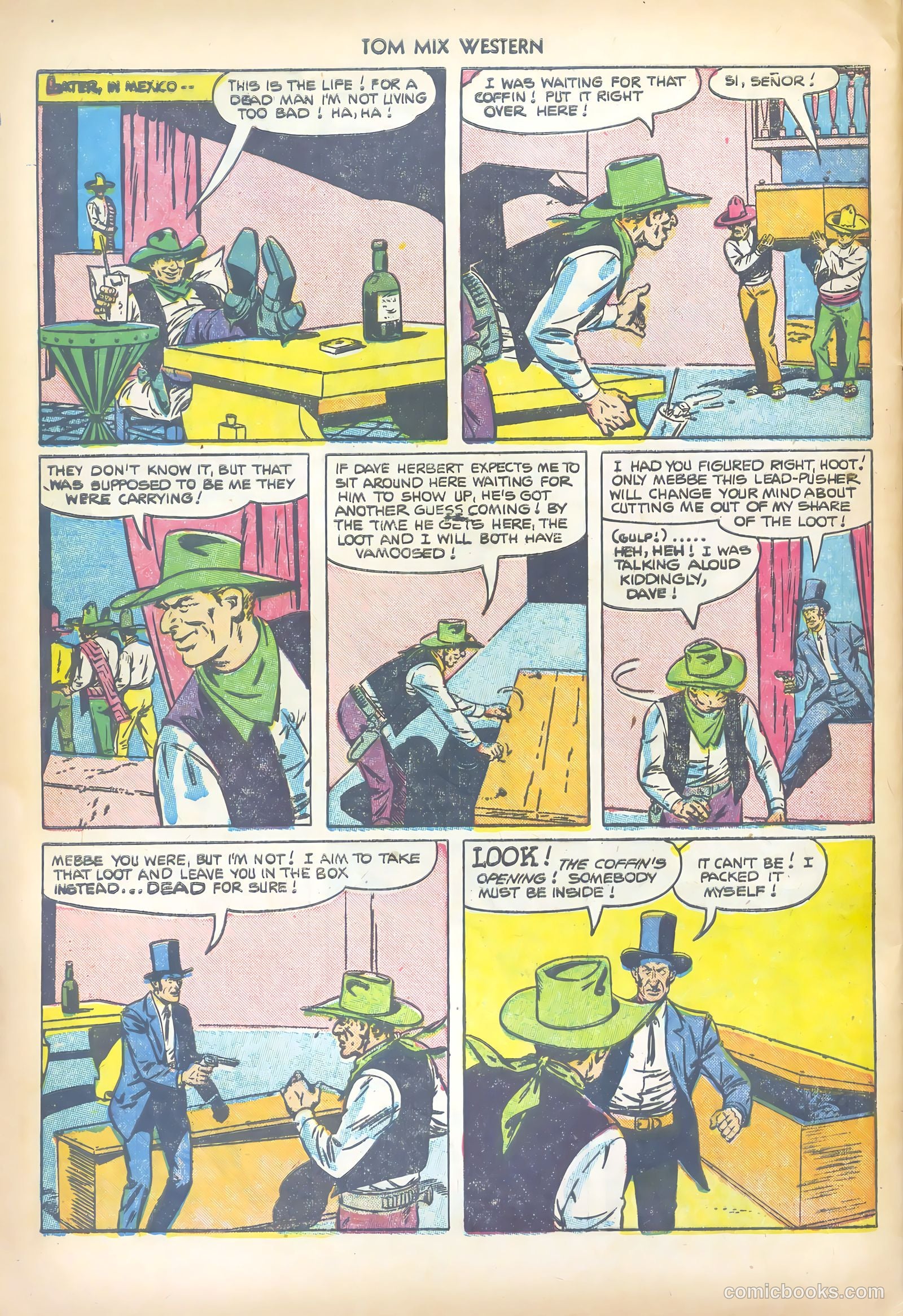 Tom Mix Western #49 (1952) — page 32 of 36
