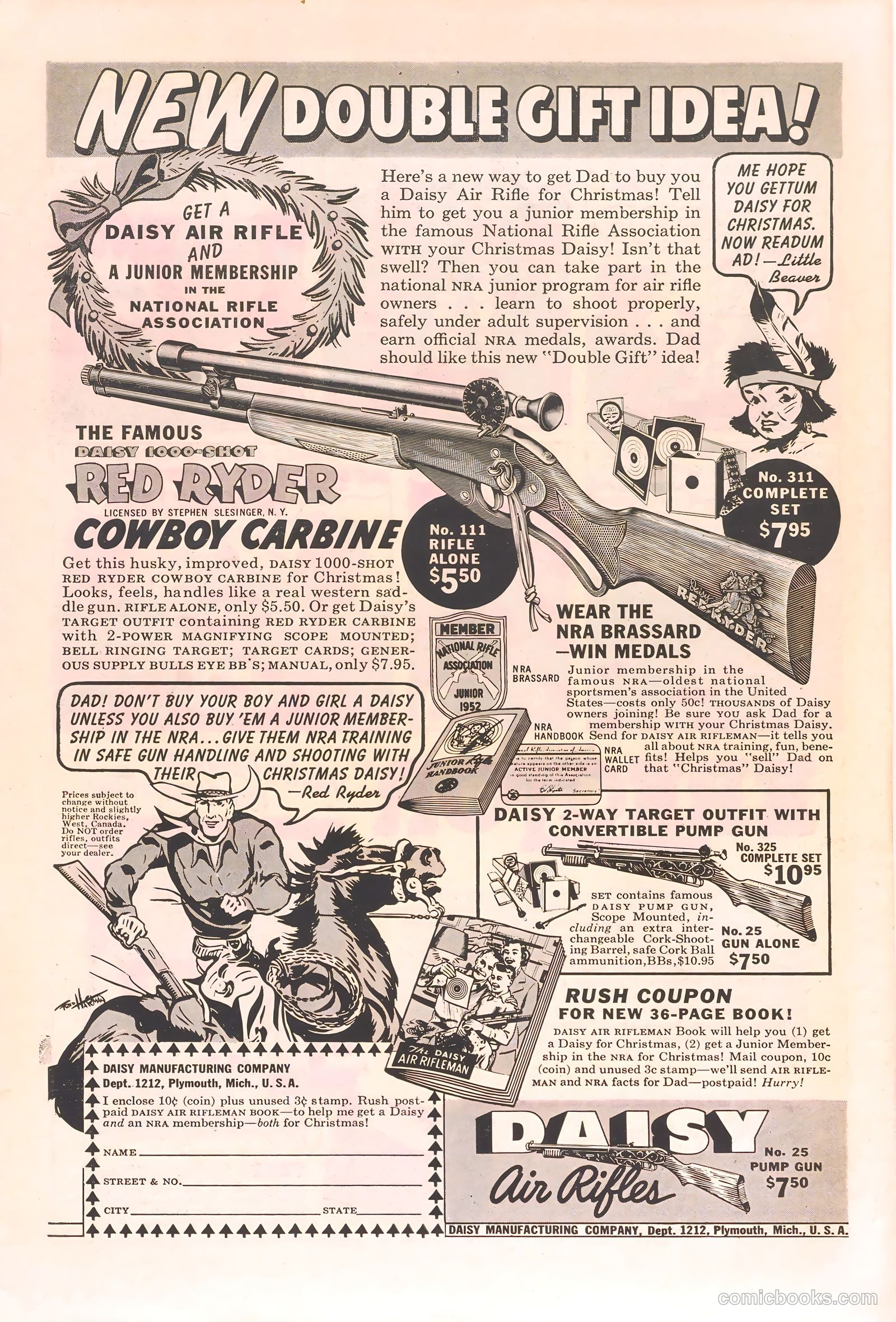 Tom Mix Western #49 (1952) — page 35 of 36