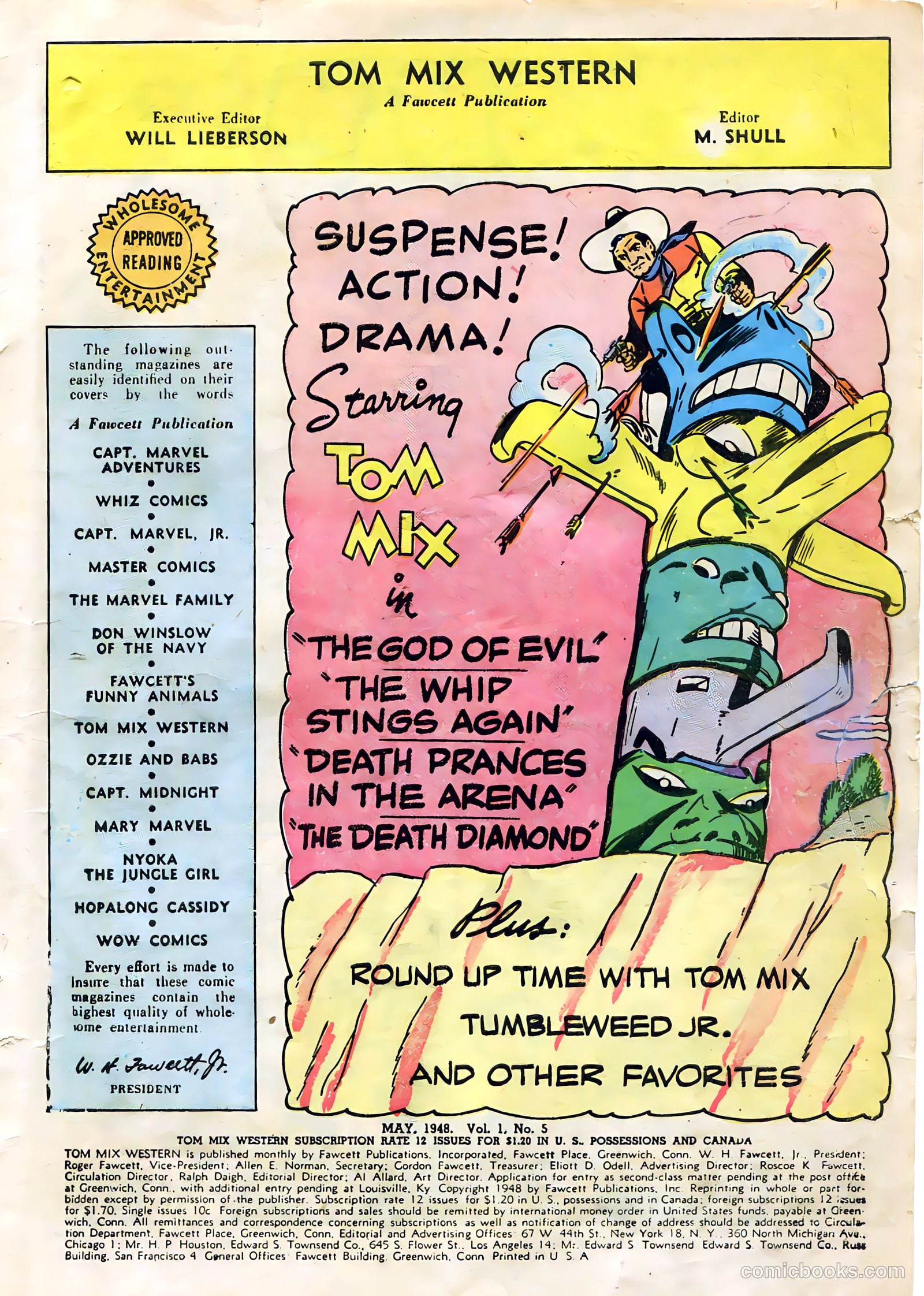 Tom Mix Western #5 (1948) — page 3 of 52