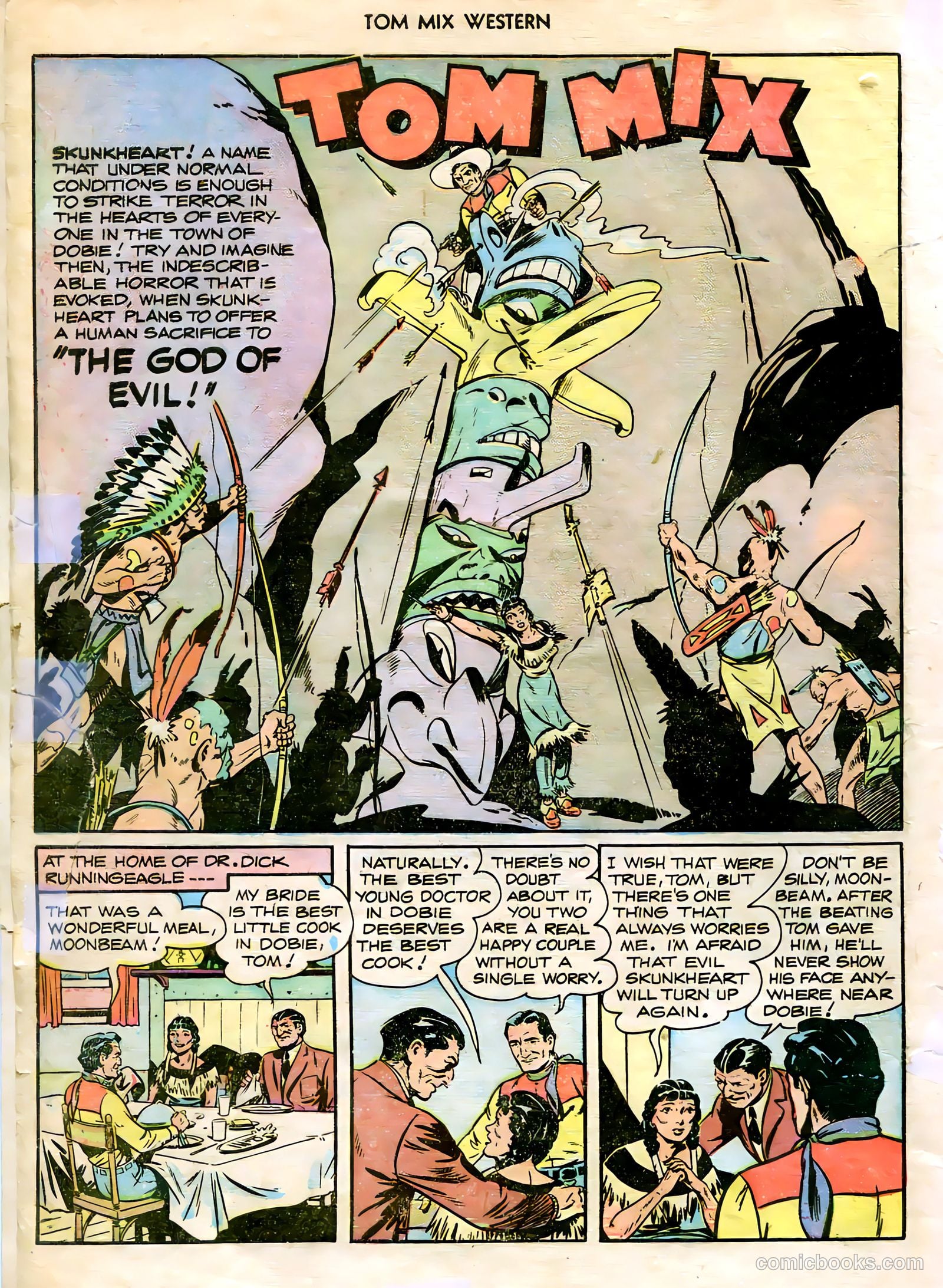 Tom Mix Western #5 (1948) — page 4 of 52