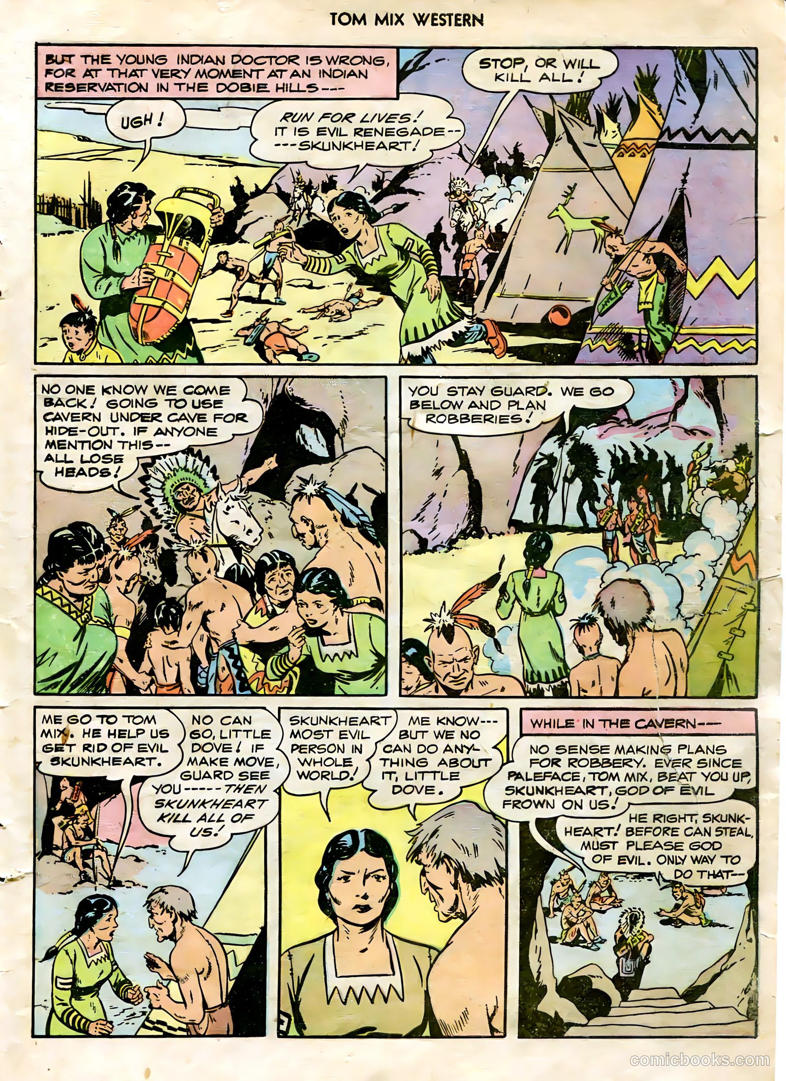 Tom Mix Western #5 (1948) — page 5 of 52