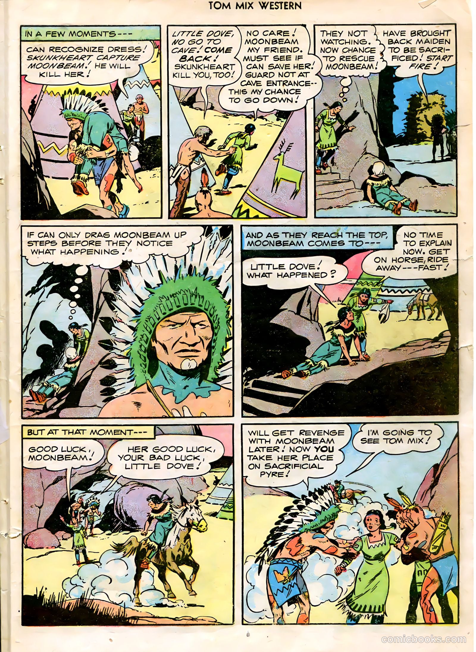 Tom Mix Western #5 (1948) — page 7 of 52