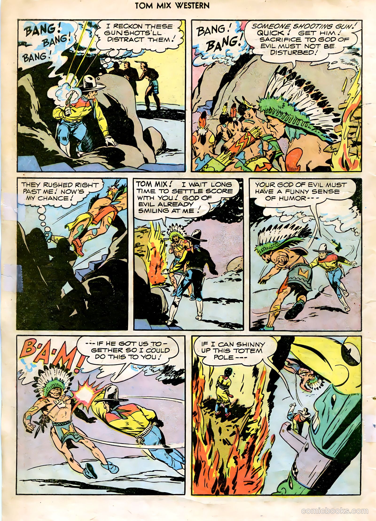 Tom Mix Western #5 (1948) — page 10 of 52