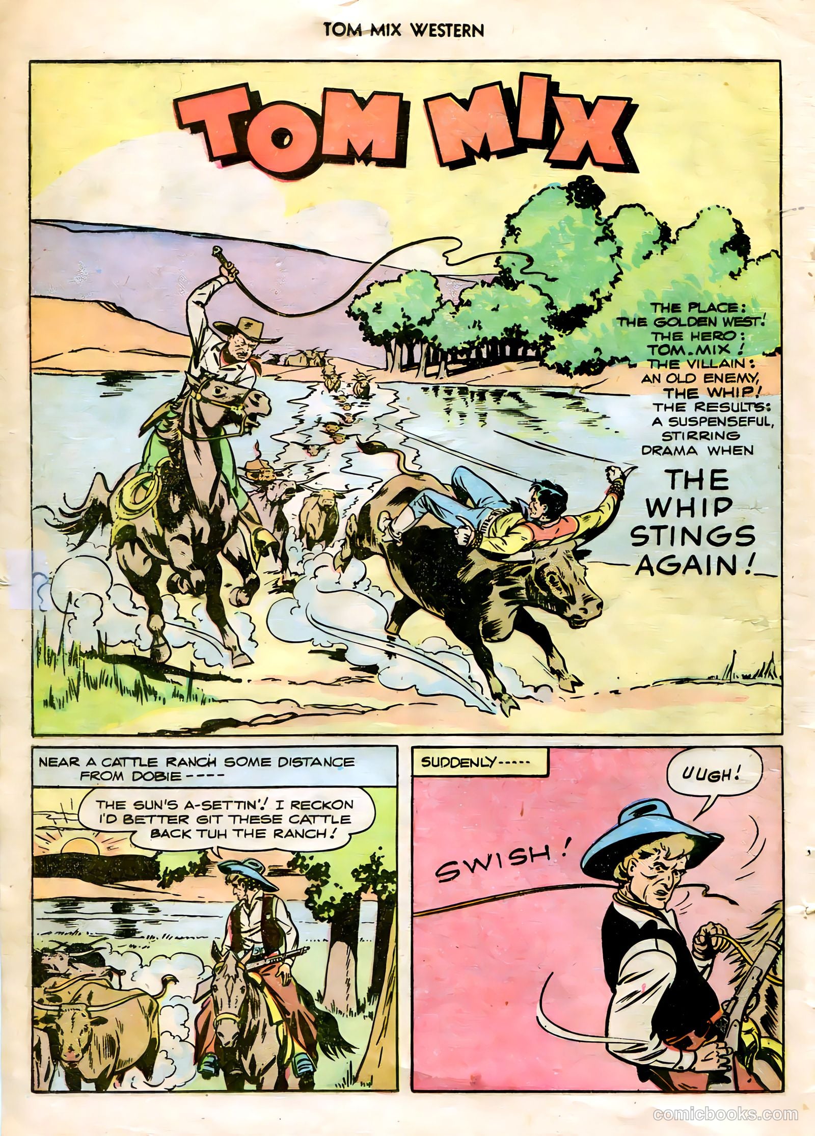 Tom Mix Western #5 (1948) — page 16 of 52