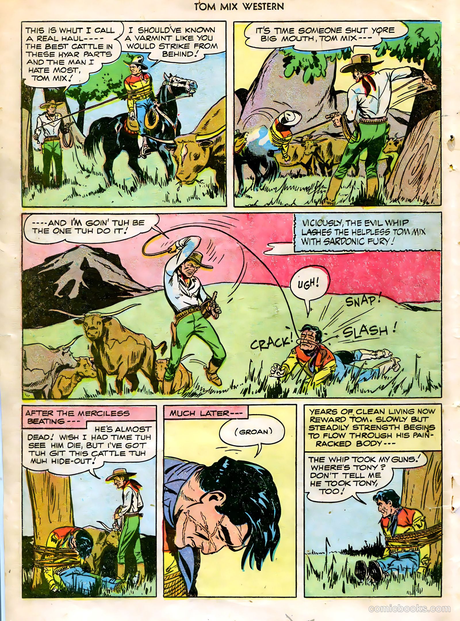 Tom Mix Western #5 (1948) — page 20 of 52