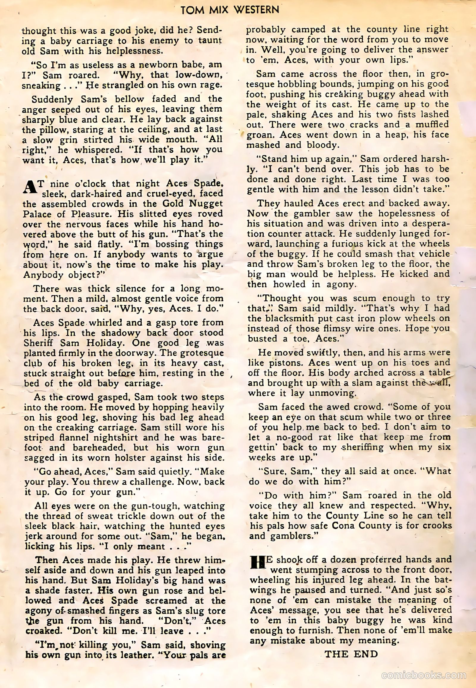 Tom Mix Western #5 (1948) — page 25 of 52