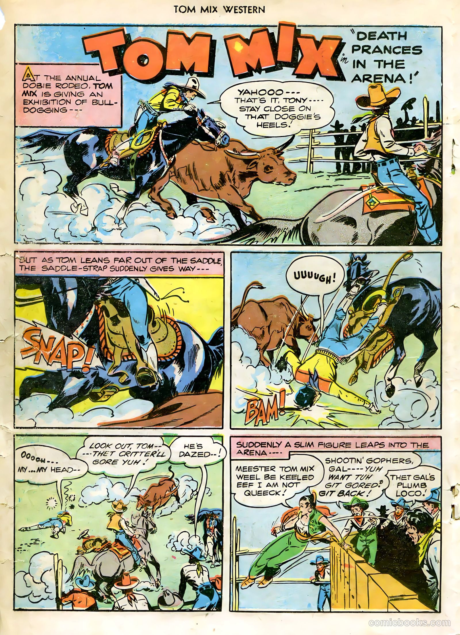 Tom Mix Western #5 (1948) — page 26 of 52