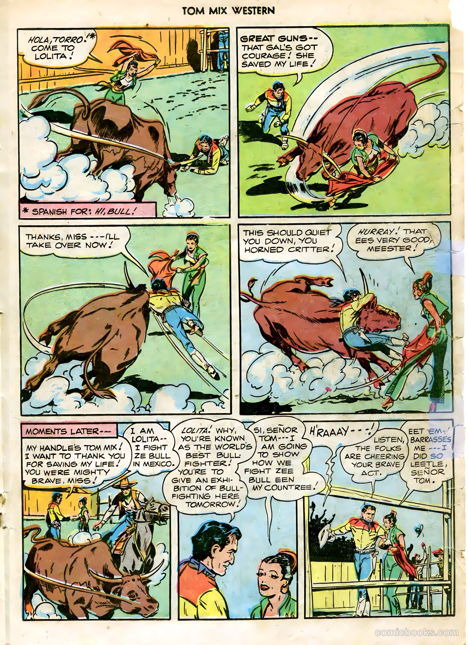 Tom Mix Western #5 (1948) — page 27 of 52