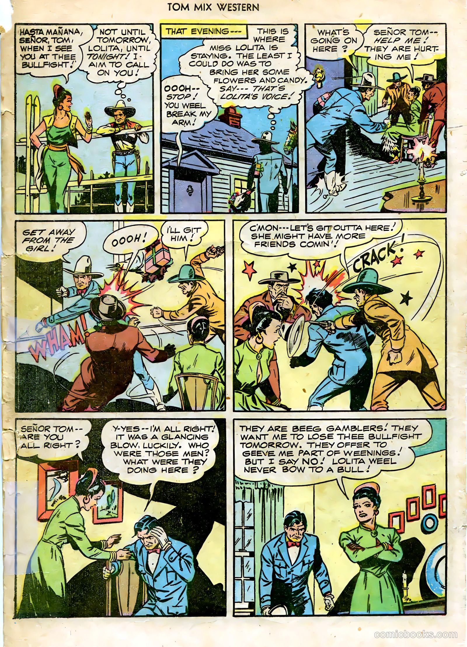 Tom Mix Western #5 (1948) — page 28 of 52
