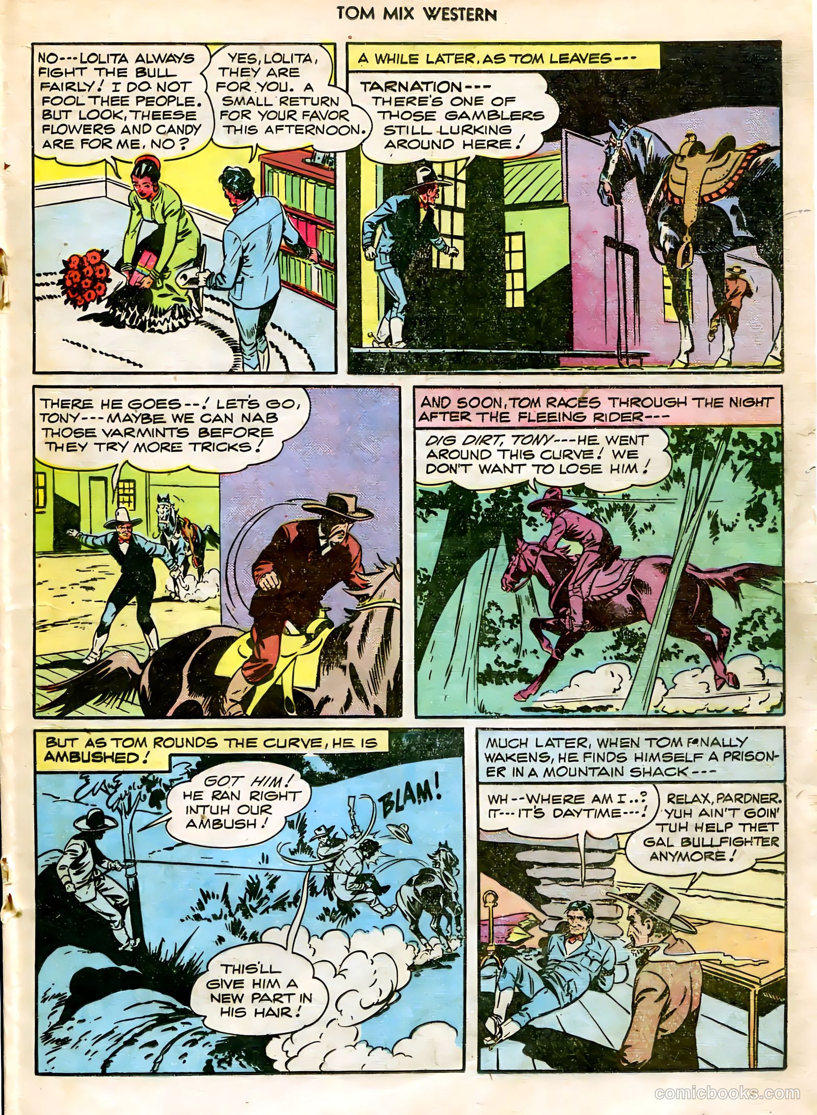 Tom Mix Western #5 (1948) — page 29 of 52