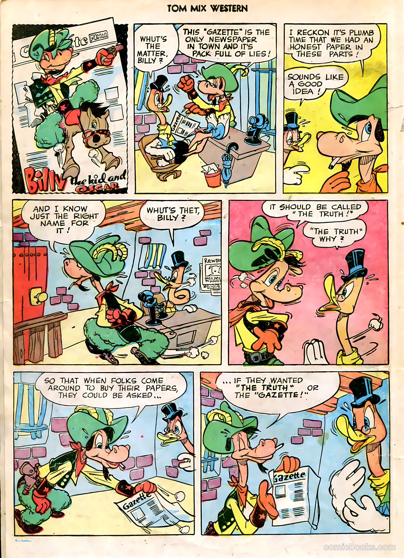 Tom Mix Western #5 (1948) — page 34 of 52