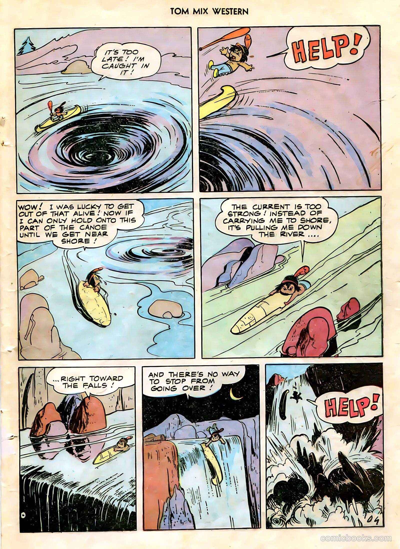 Tom Mix Western #5 (1948) — page 37 of 52