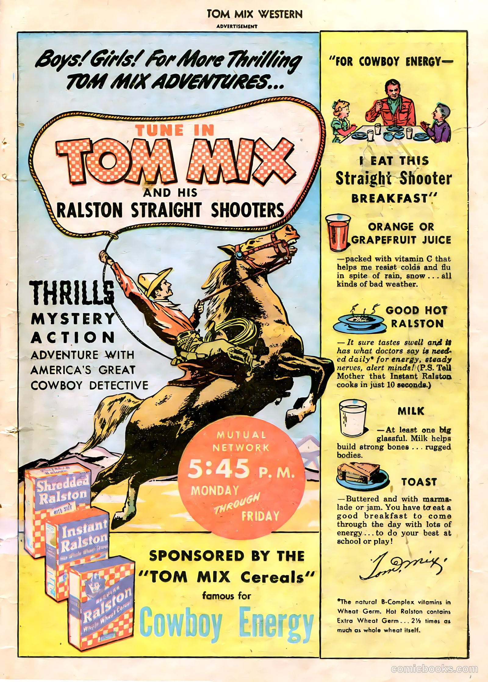 Tom Mix Western #5 (1948) — page 41 of 52