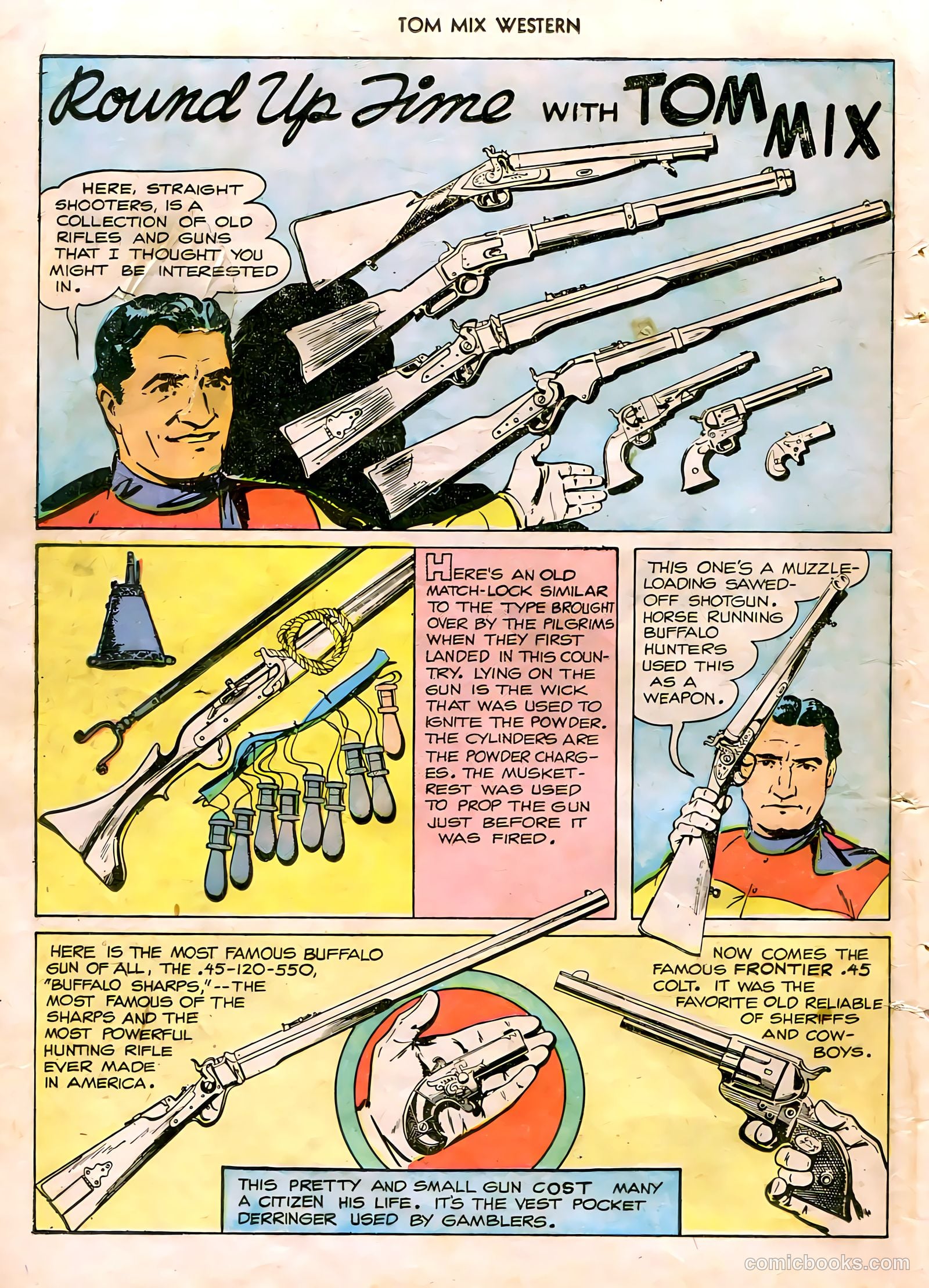Tom Mix Western #5 (1948) — page 42 of 52
