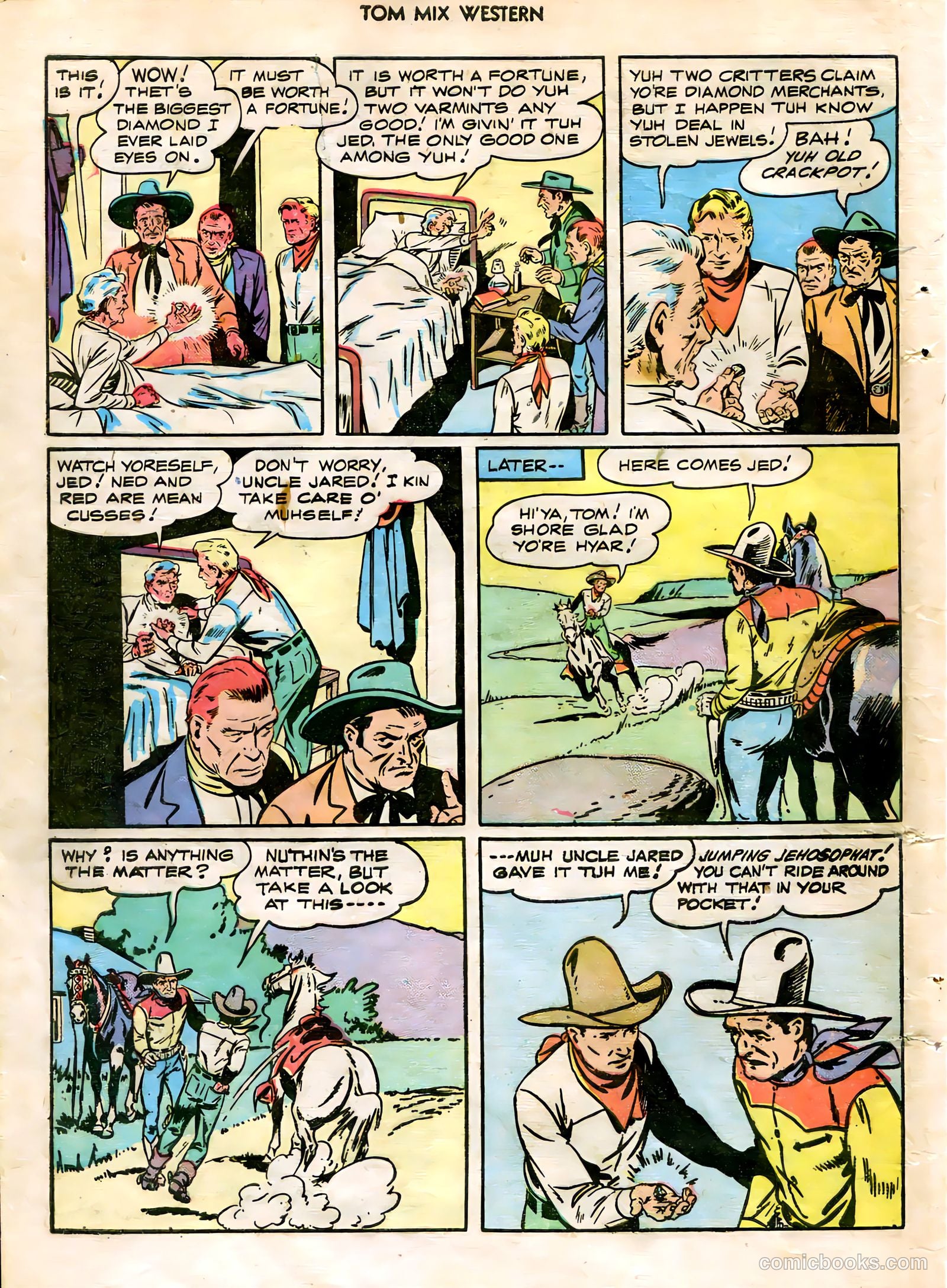 Tom Mix Western #5 (1948) — page 44 of 52