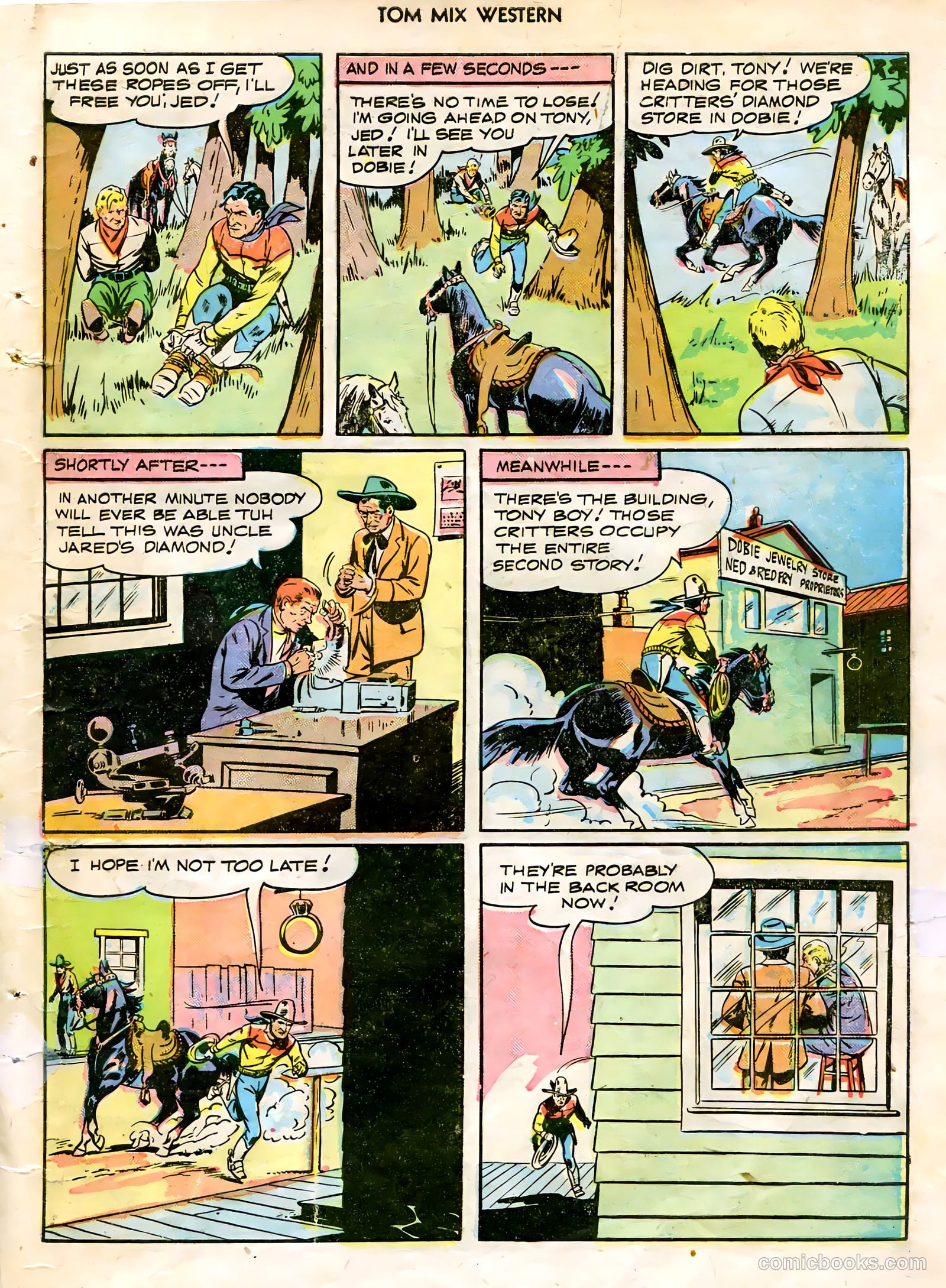 Tom Mix Western #5 (1948) — page 47 of 52