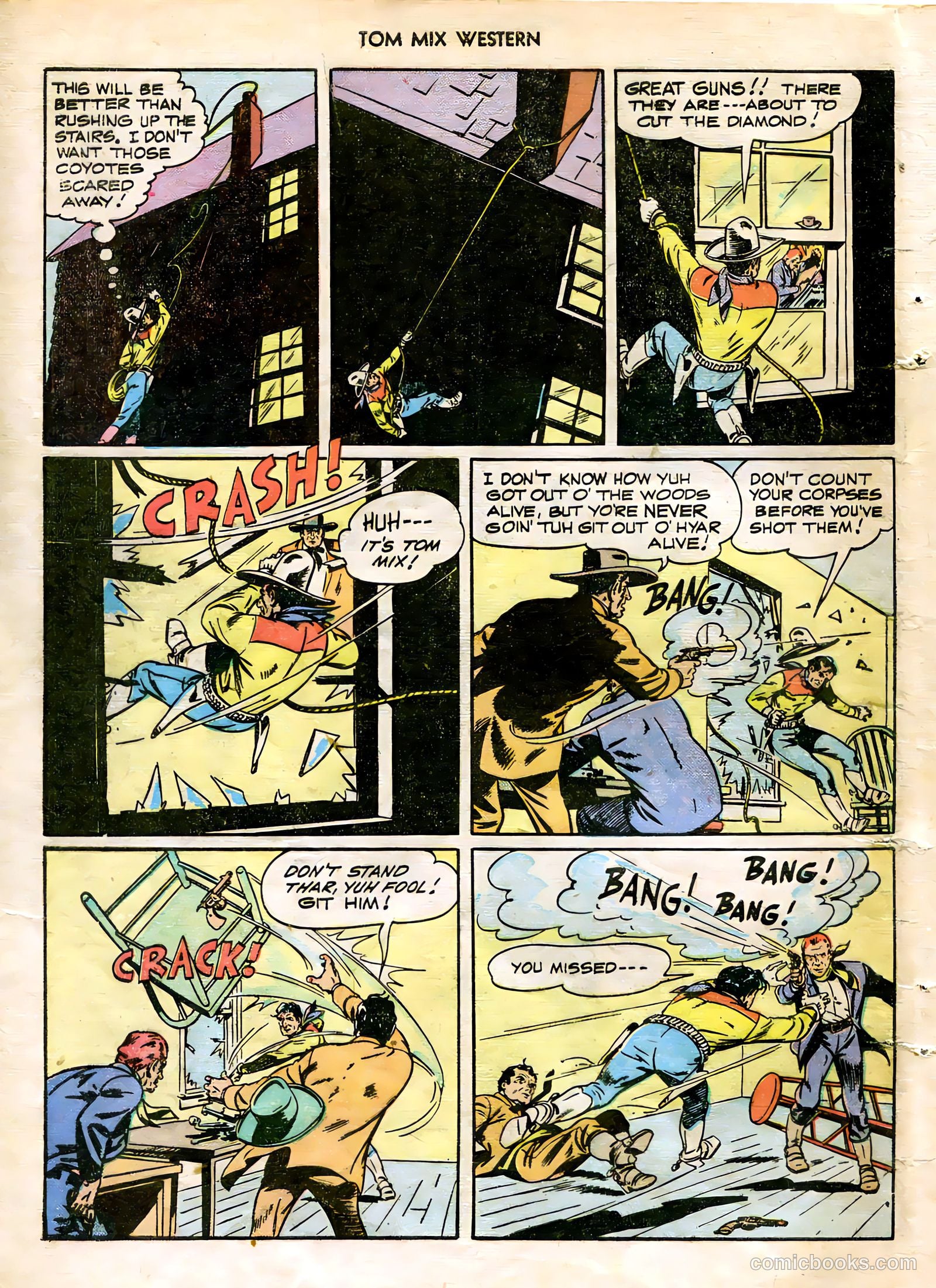Tom Mix Western #5 (1948) — page 48 of 52