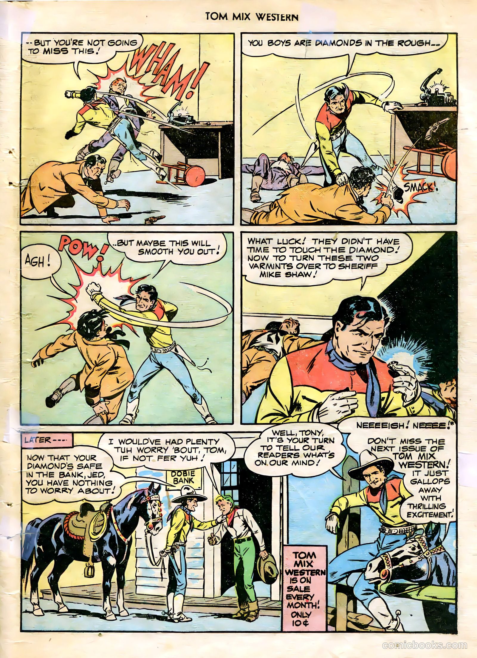 Tom Mix Western #5 (1948) — page 49 of 52