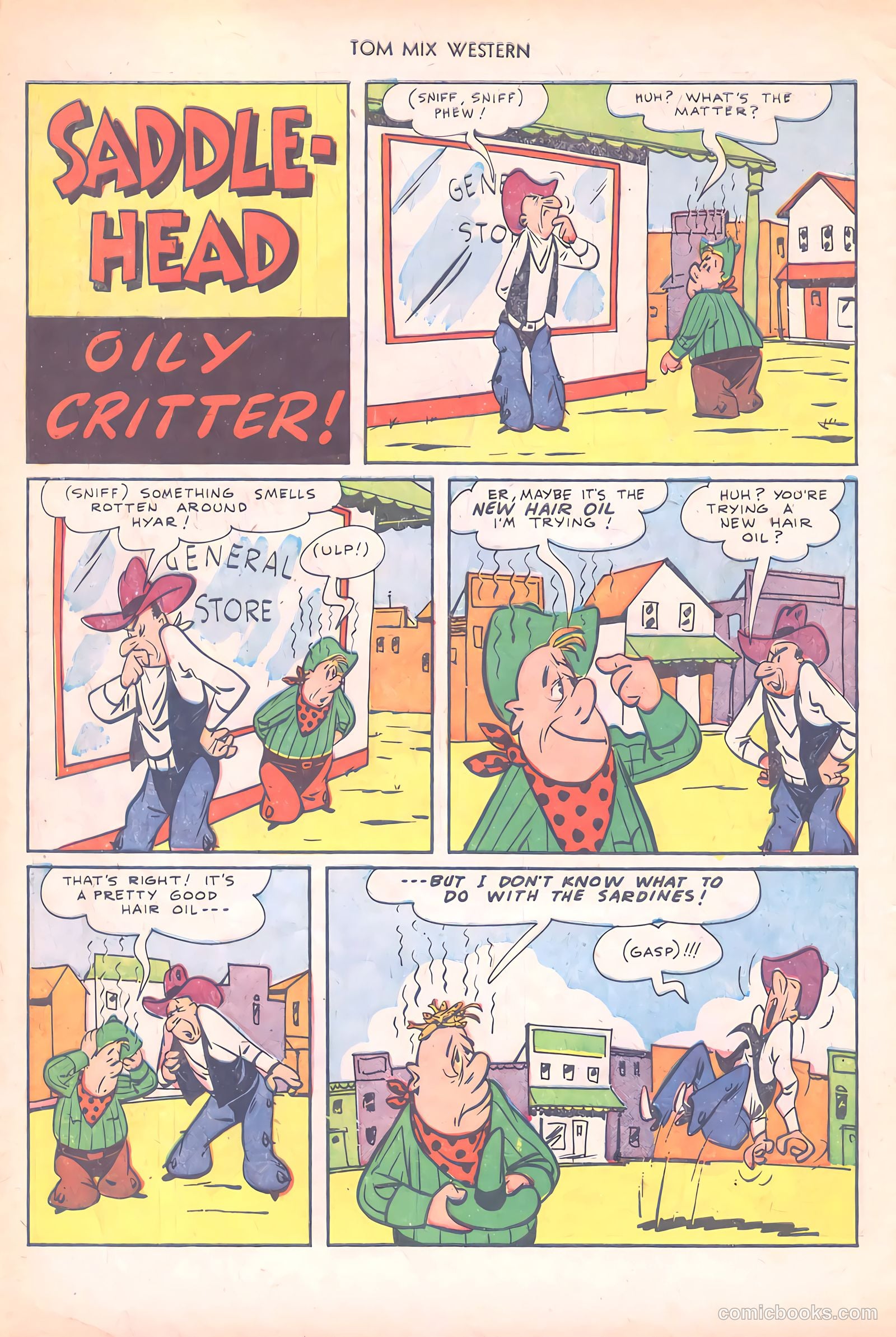 Tom Mix Western #50 (1952) — page 10 of 36